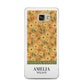 California Flower Market Samsung Galaxy A5 2016 Case on gold phone