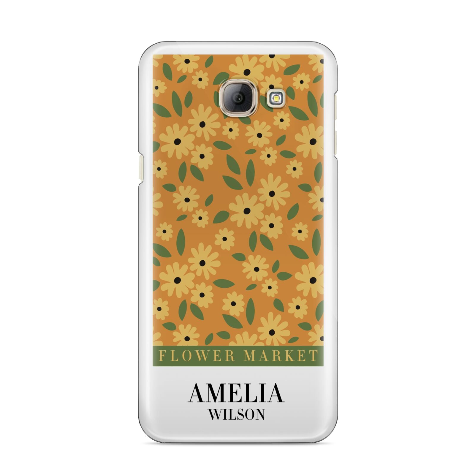 California Flower Market Samsung Galaxy A8 2016 Case