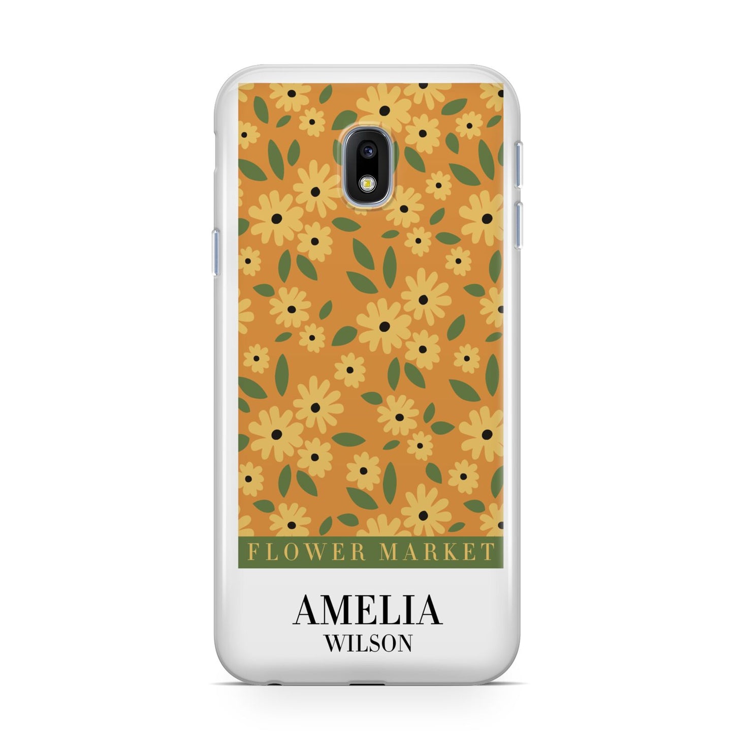 California Flower Market Samsung Galaxy J3 2017 Case