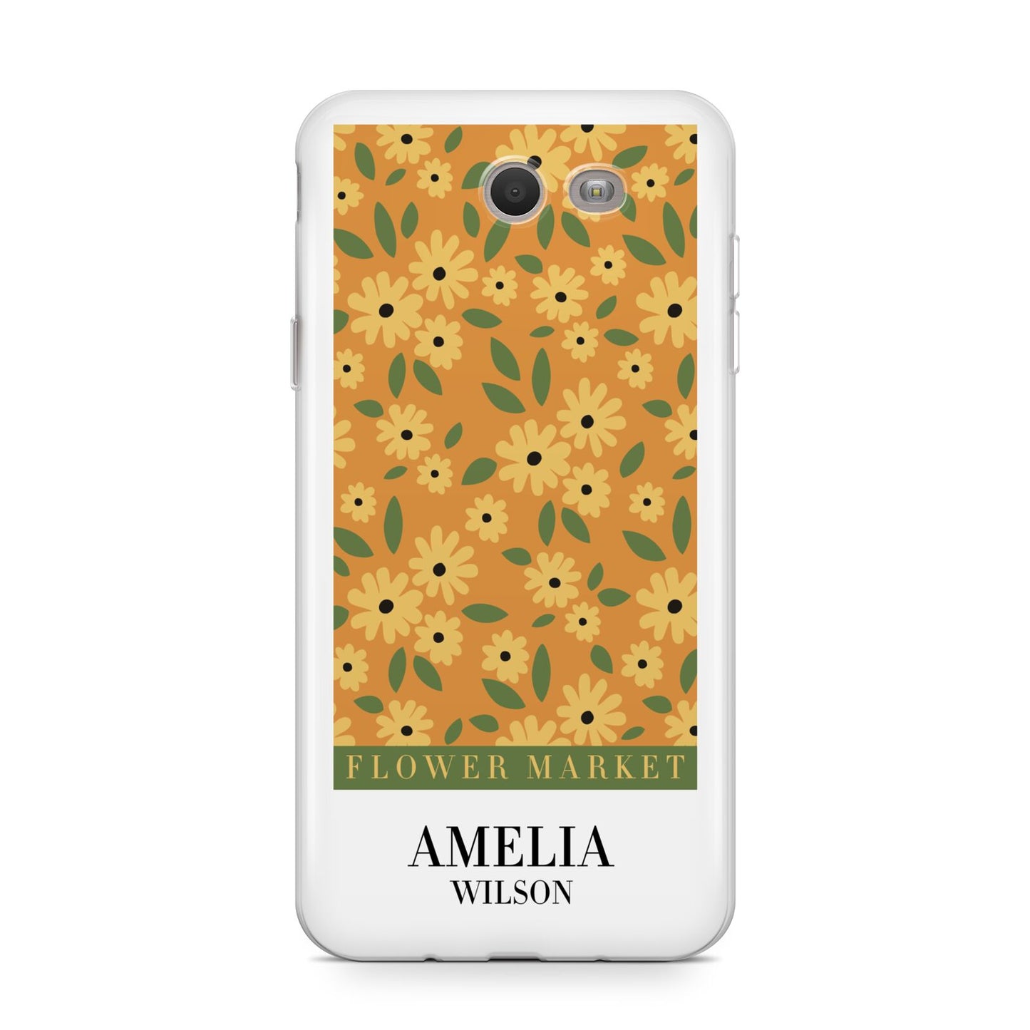 California Flower Market Samsung Galaxy J7 2017 Case