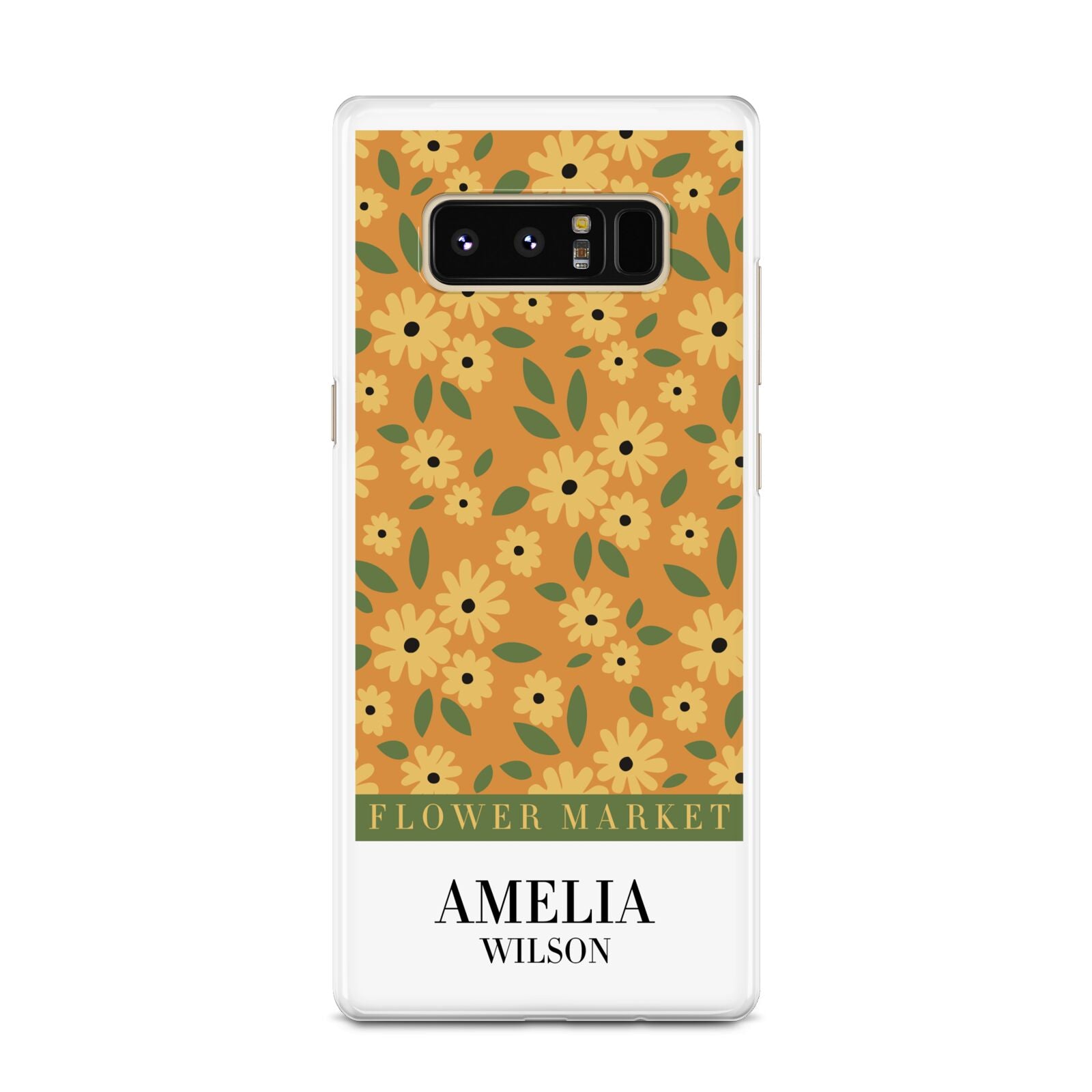 California Flower Market Samsung Galaxy Note 8 Case