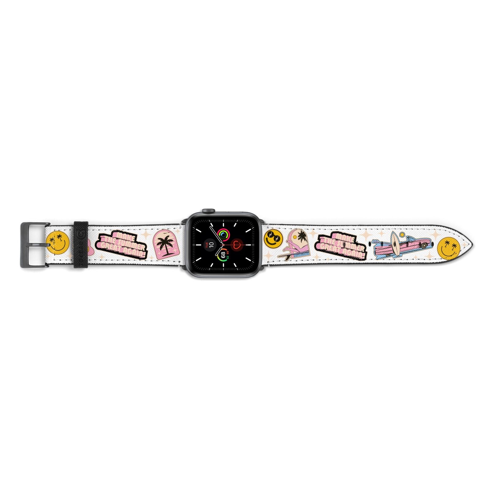 California Girl Sticker Apple Watch Strap Landscape Image Space Grey Hardware