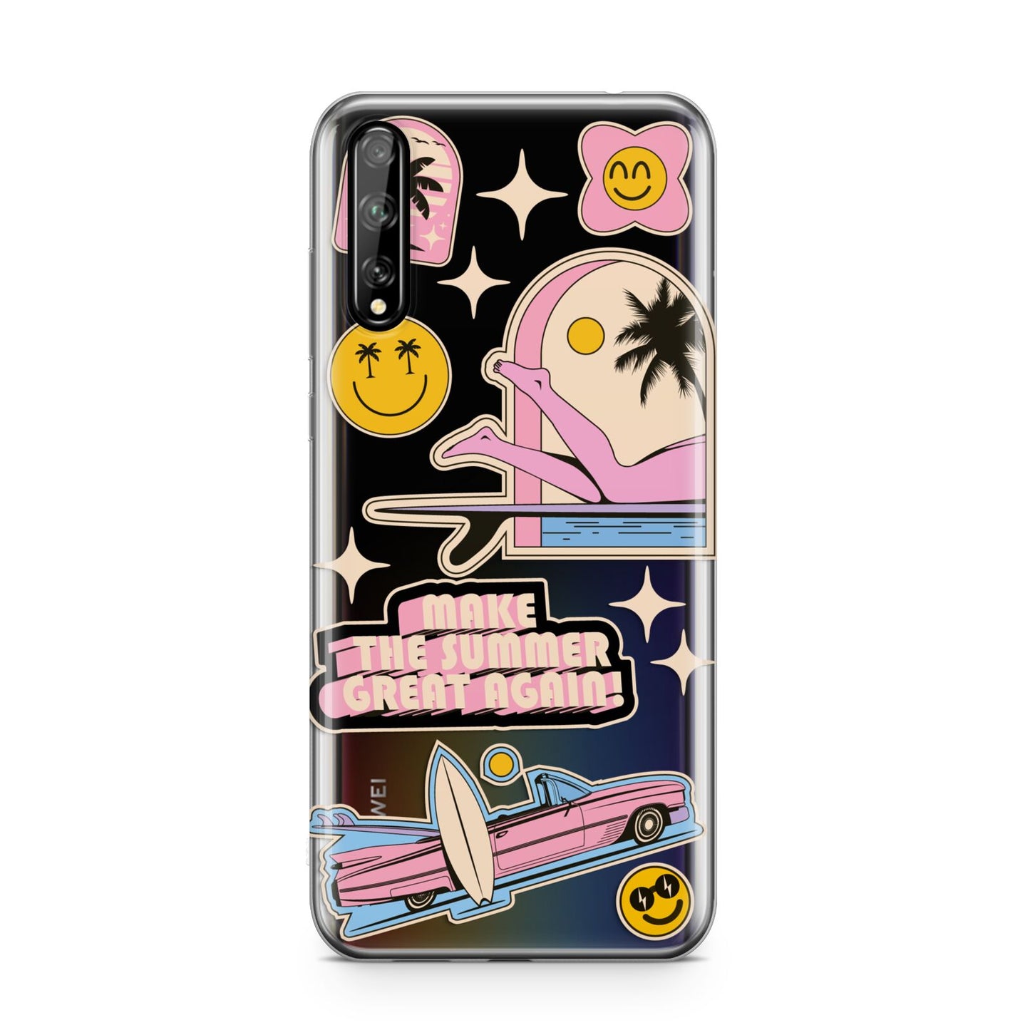 California Girl Sticker Huawei Enjoy 10s Phone Case