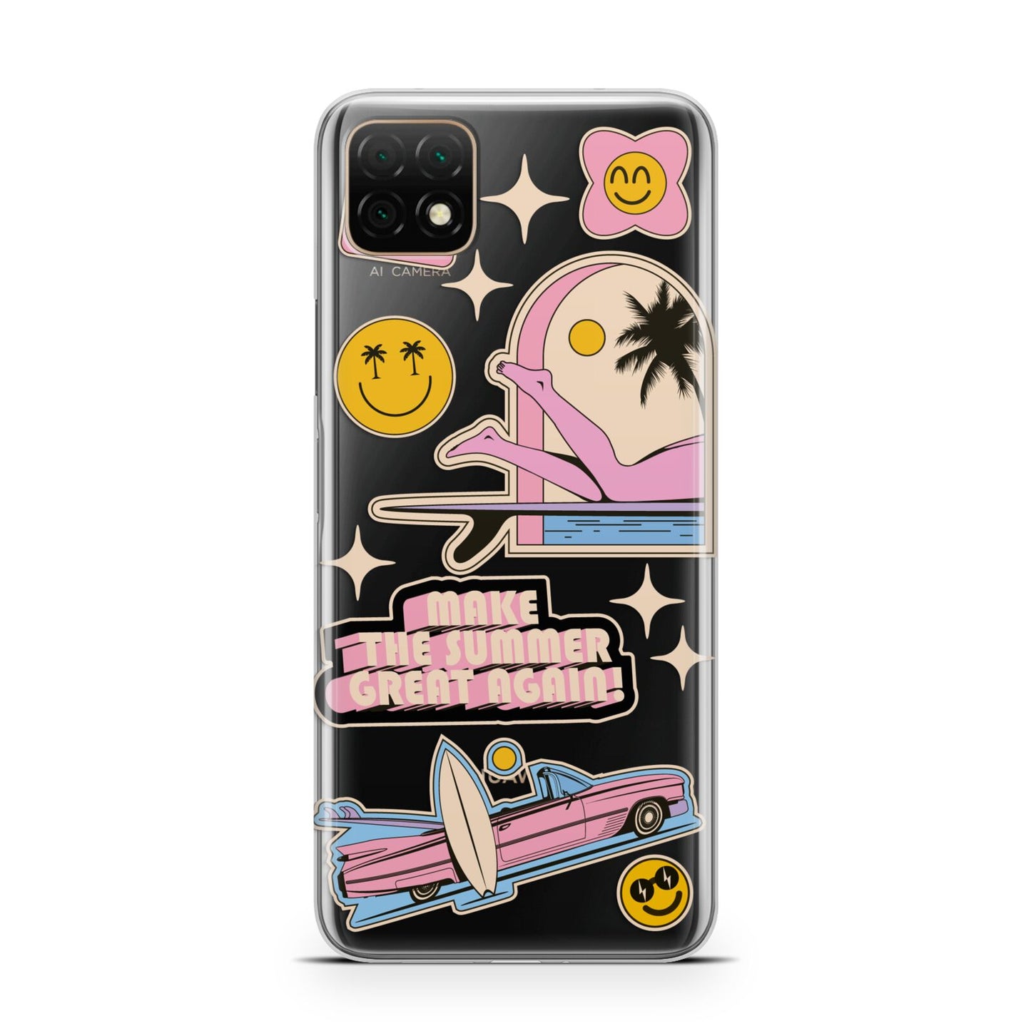 California Girl Sticker Huawei Enjoy 20 Phone Case