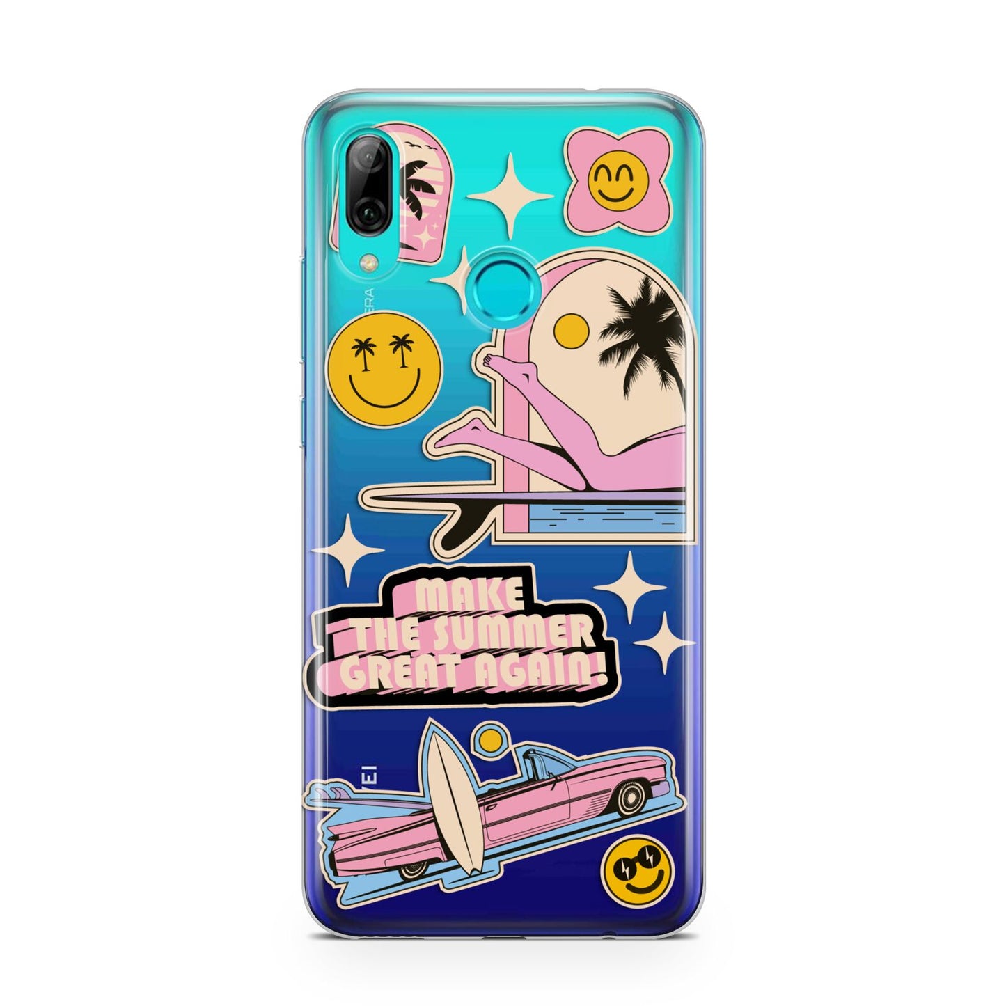 California Girl Sticker Huawei P Smart 2019 Case