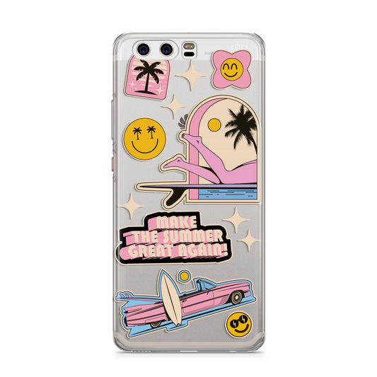 California Girl Sticker Huawei P10 Phone Case