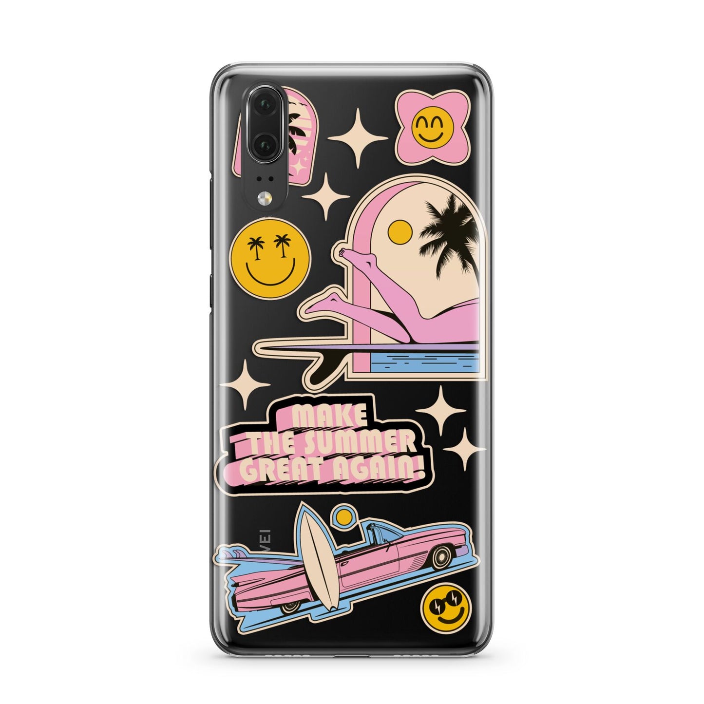 California Girl Sticker Huawei P20 Phone Case