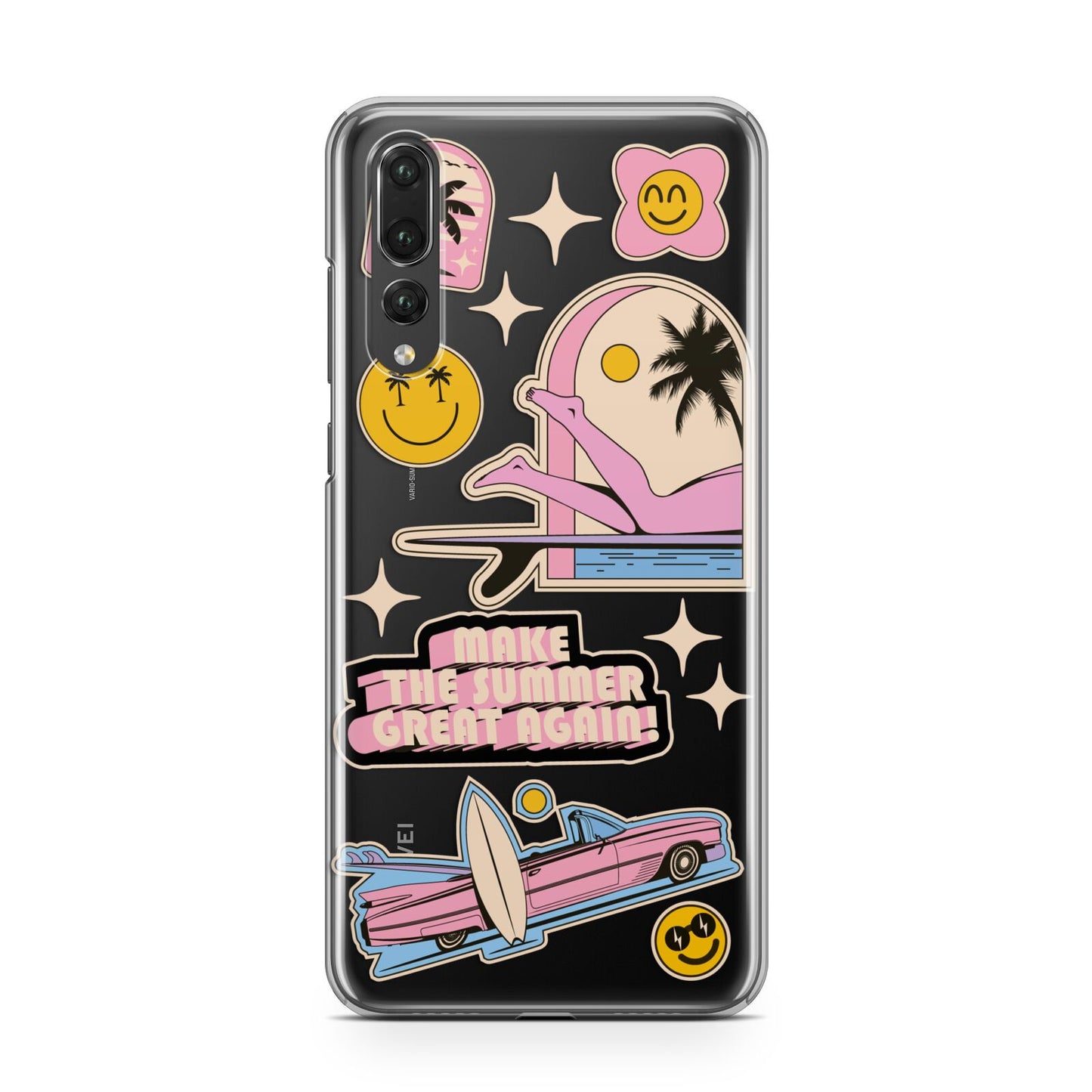 California Girl Sticker Huawei P20 Pro Phone Case