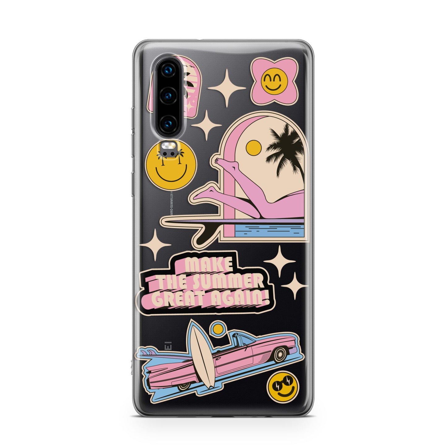 California Girl Sticker Huawei P30 Phone Case