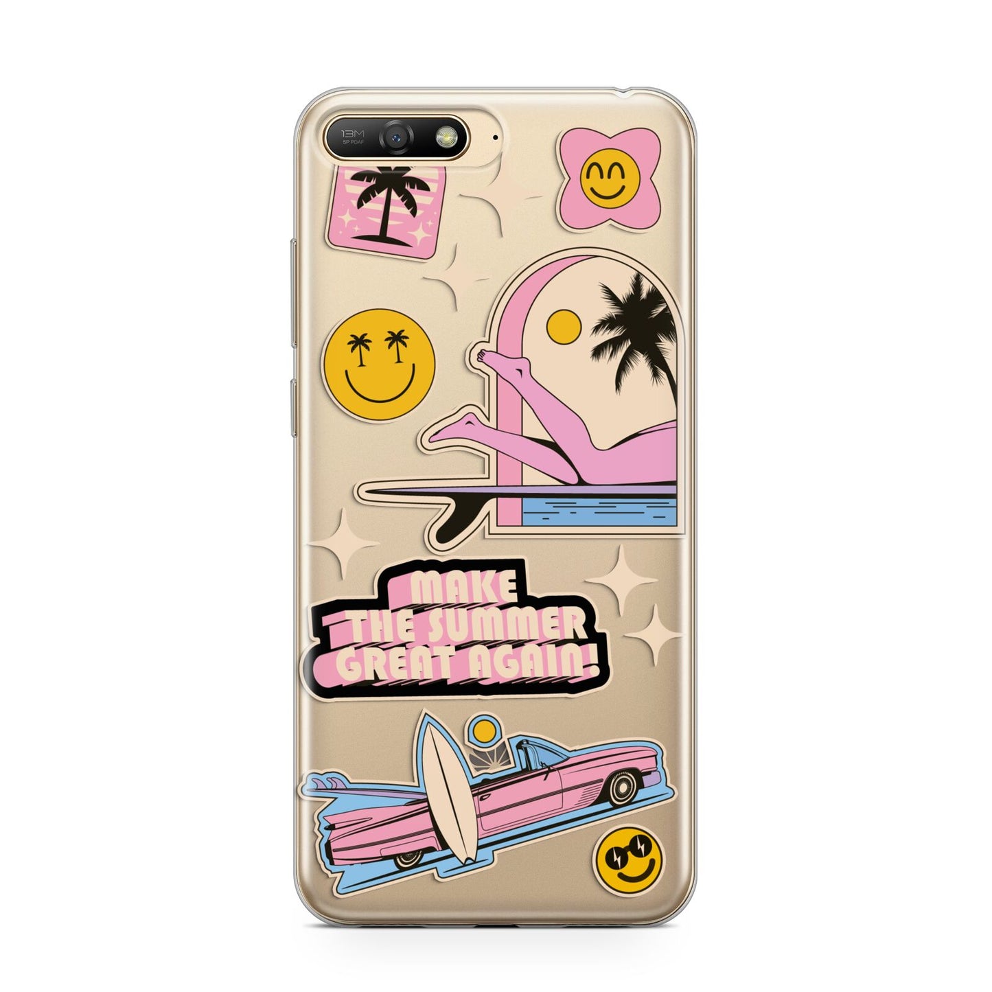 California Girl Sticker Huawei Y6 2018