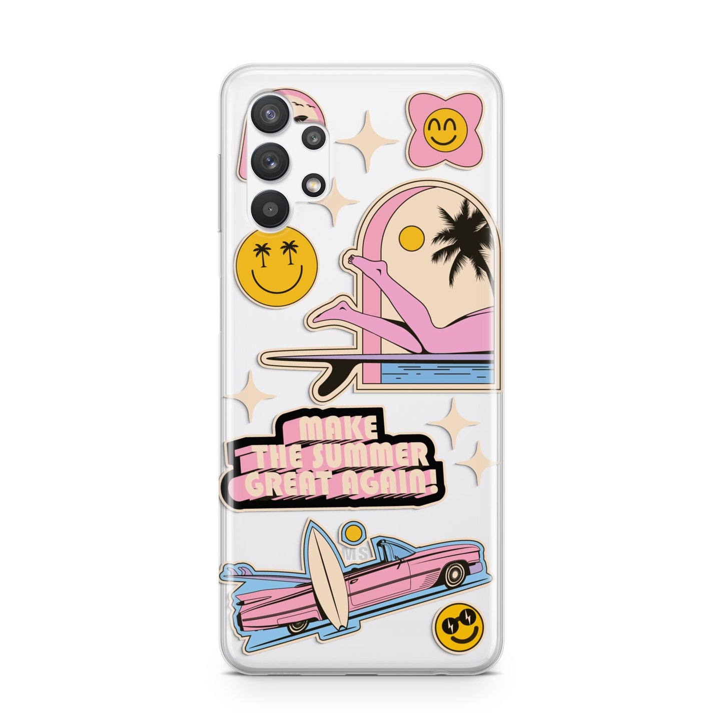 California Girl Sticker Samsung A32 5G Case