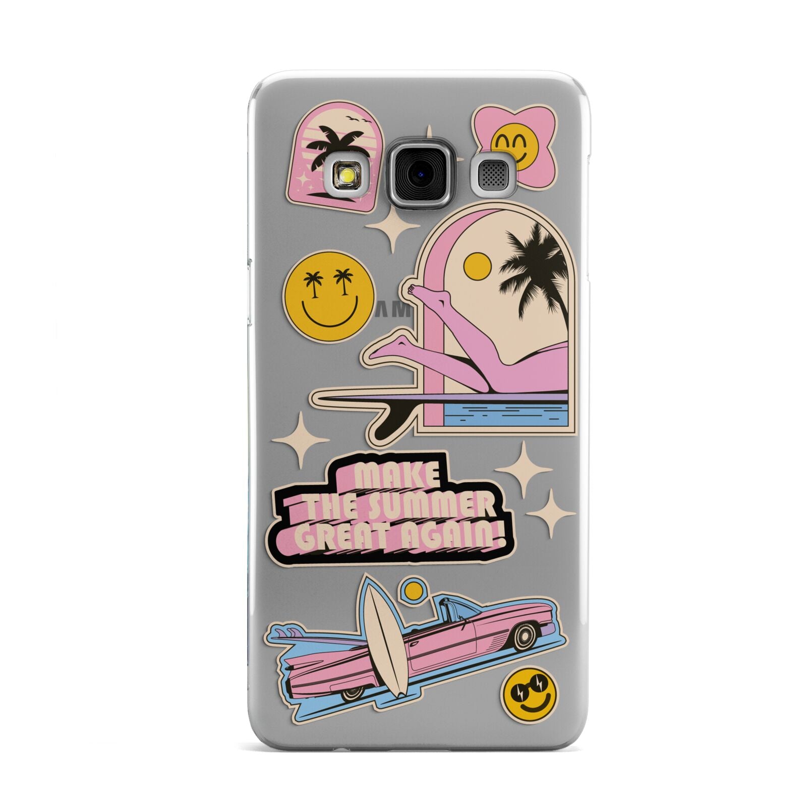 California Girl Sticker Samsung Galaxy A3 Case