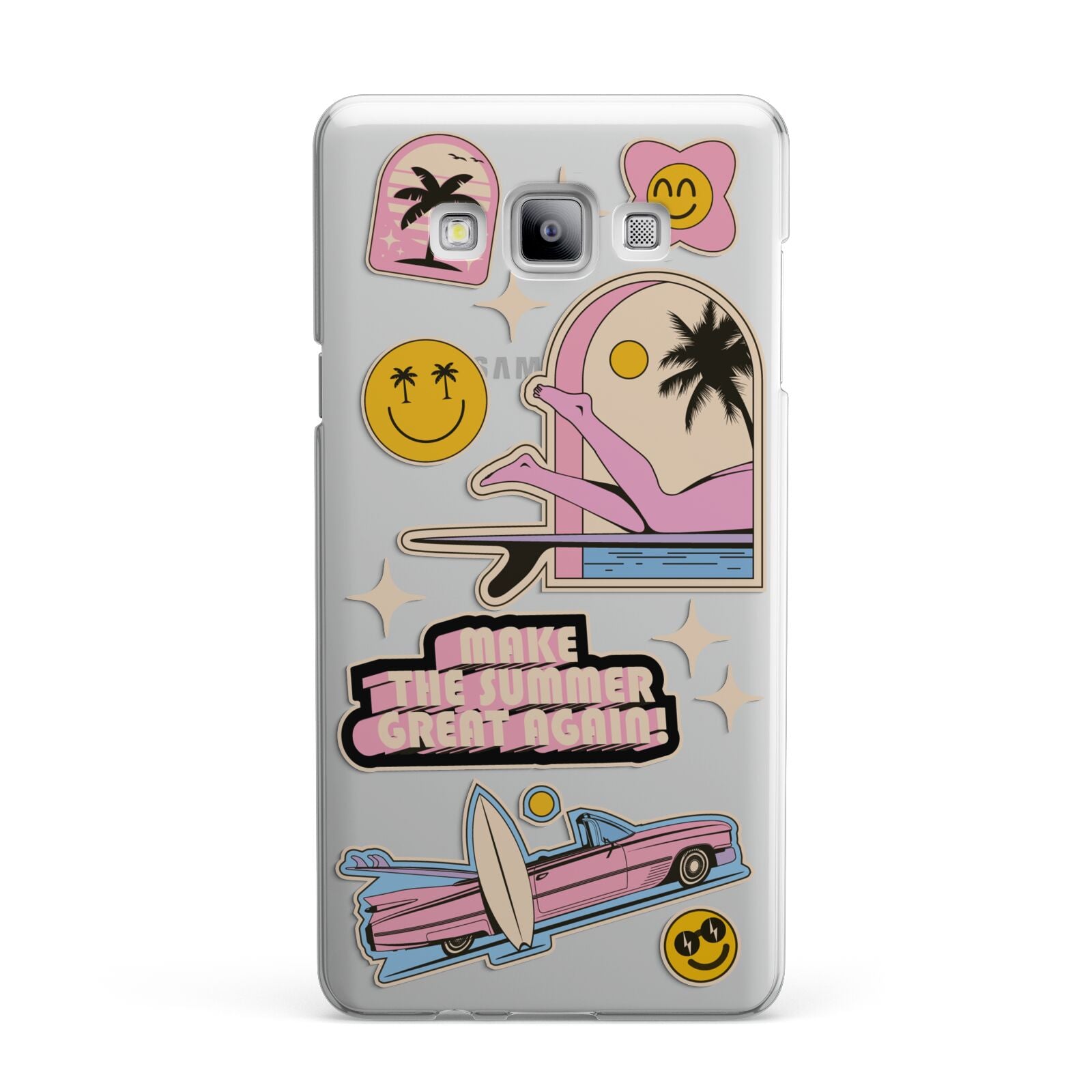 California Girl Sticker Samsung Galaxy A7 2015 Case