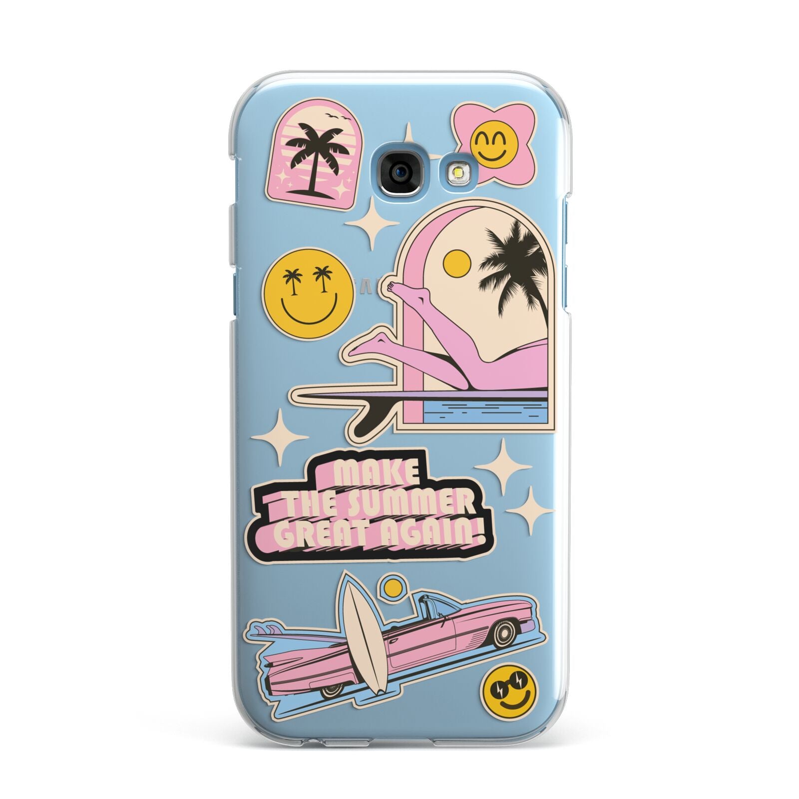 California Girl Sticker Samsung Galaxy A7 2017 Case