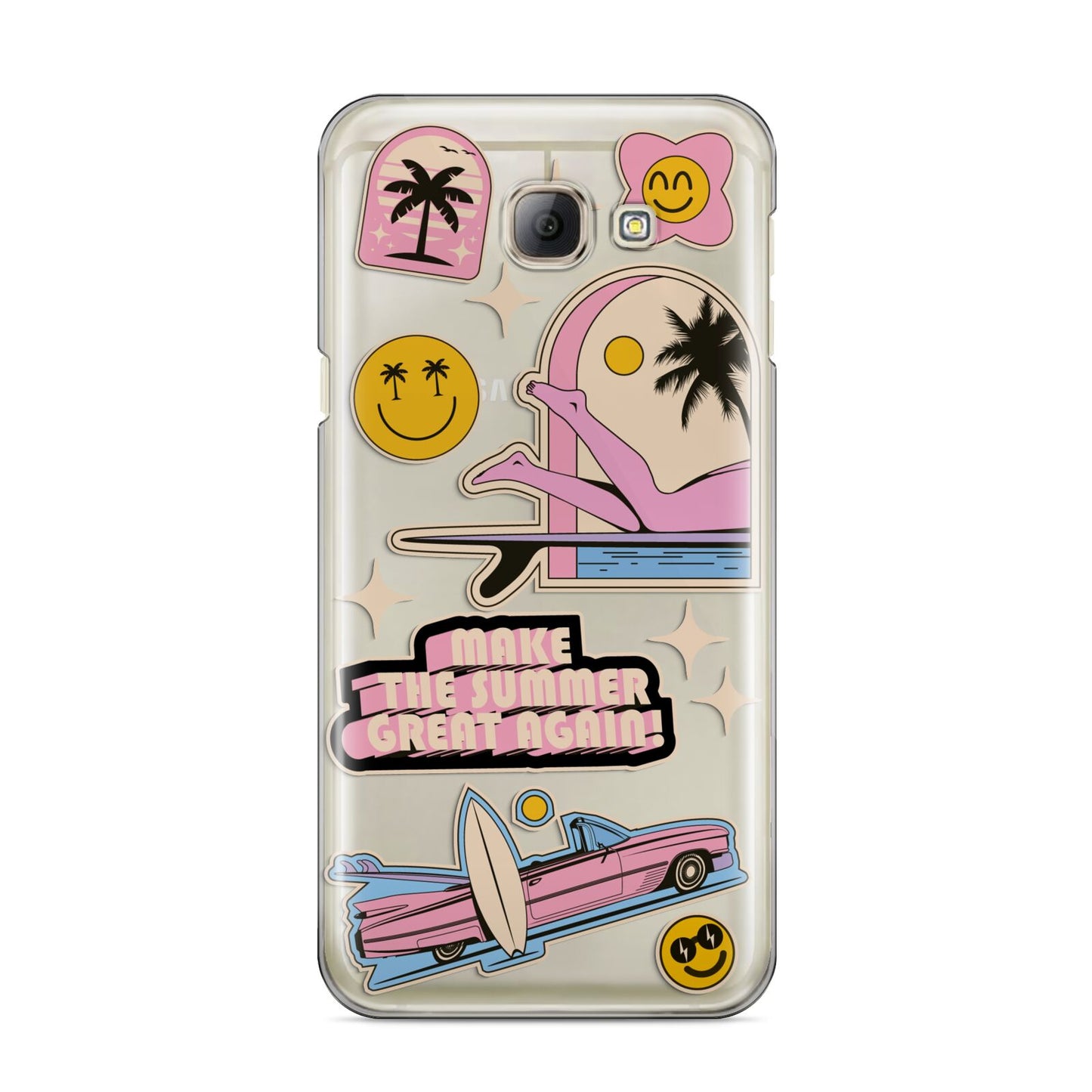 California Girl Sticker Samsung Galaxy A8 2016 Case