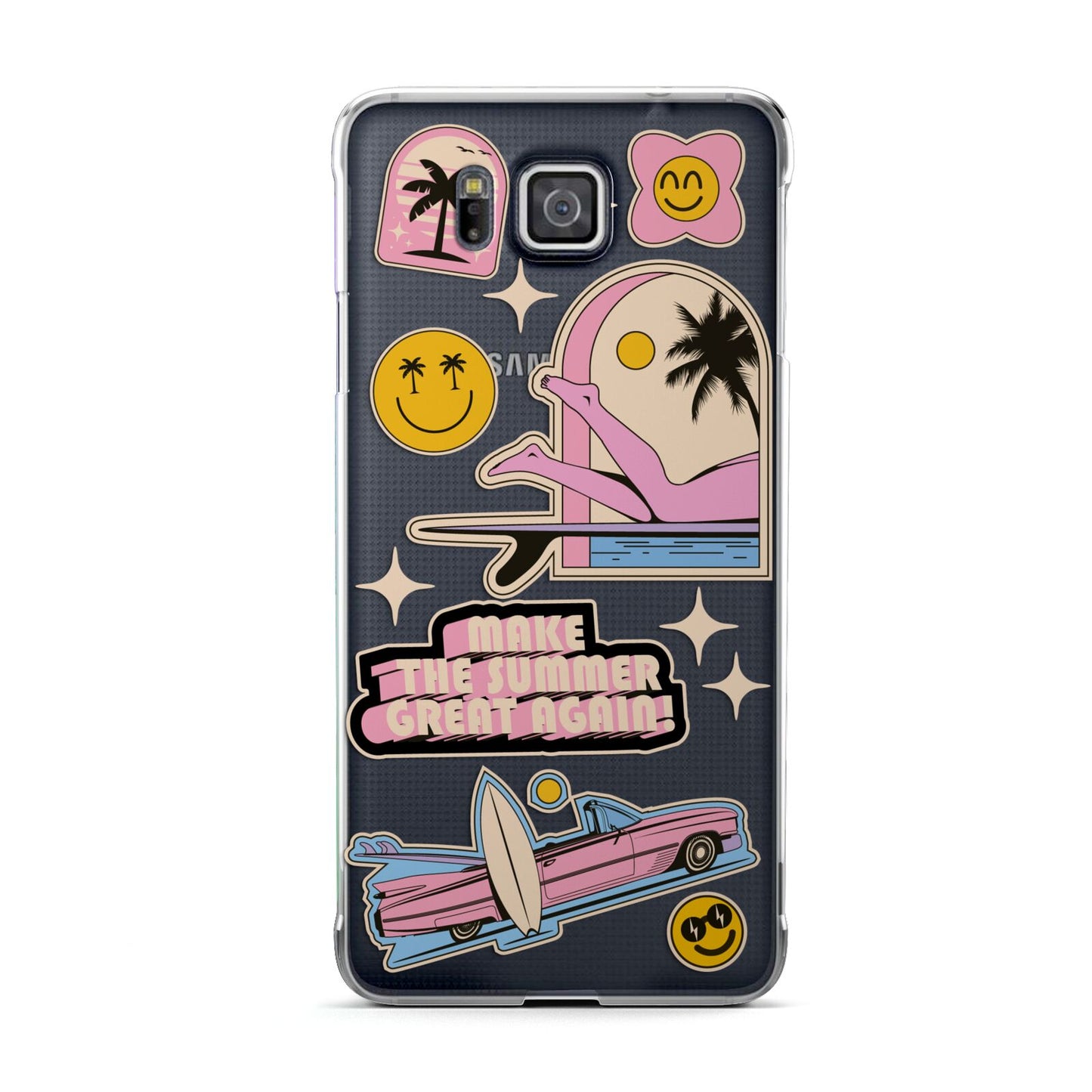 California Girl Sticker Samsung Galaxy Alpha Case