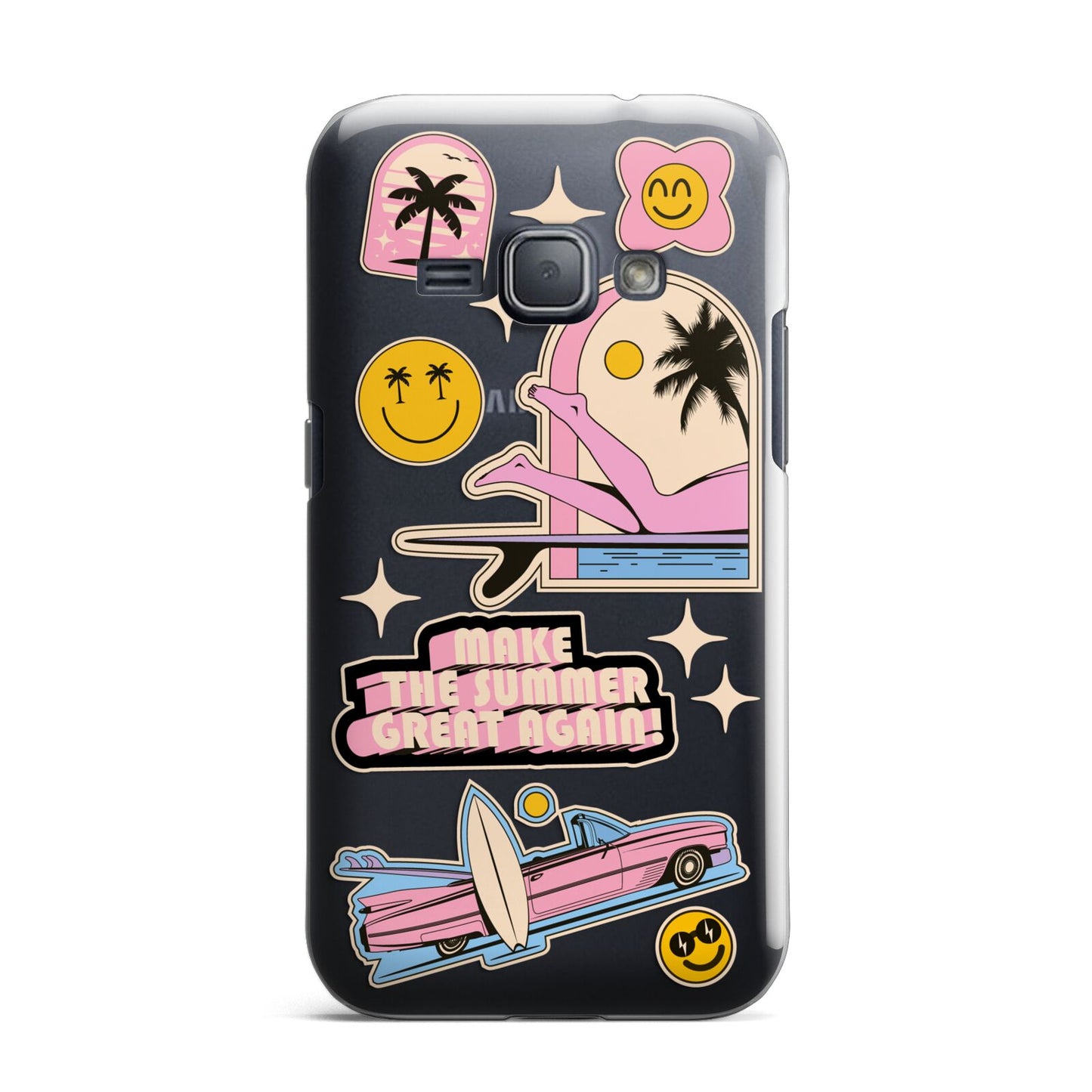 California Girl Sticker Samsung Galaxy J1 2016 Case