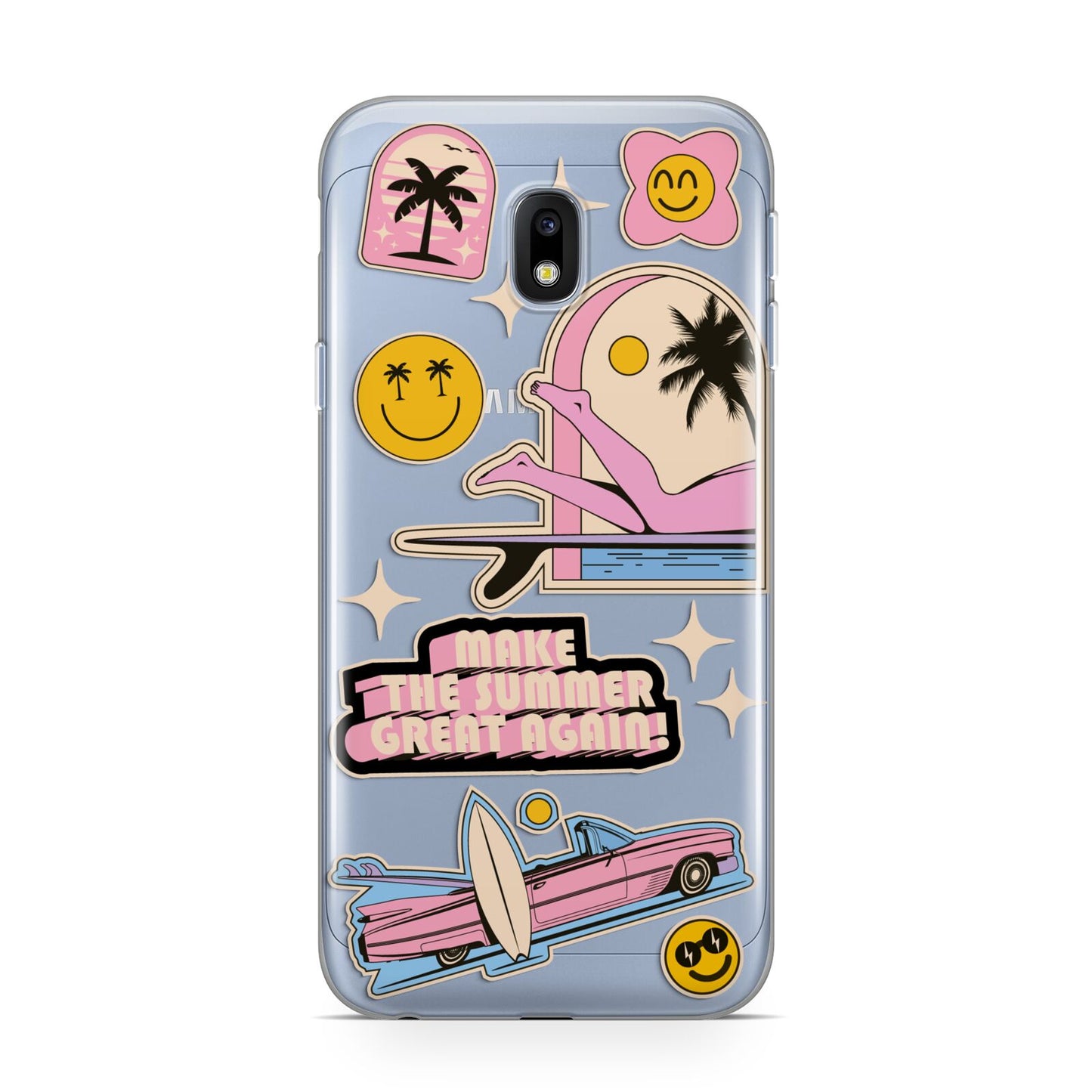 California Girl Sticker Samsung Galaxy J3 2017 Case