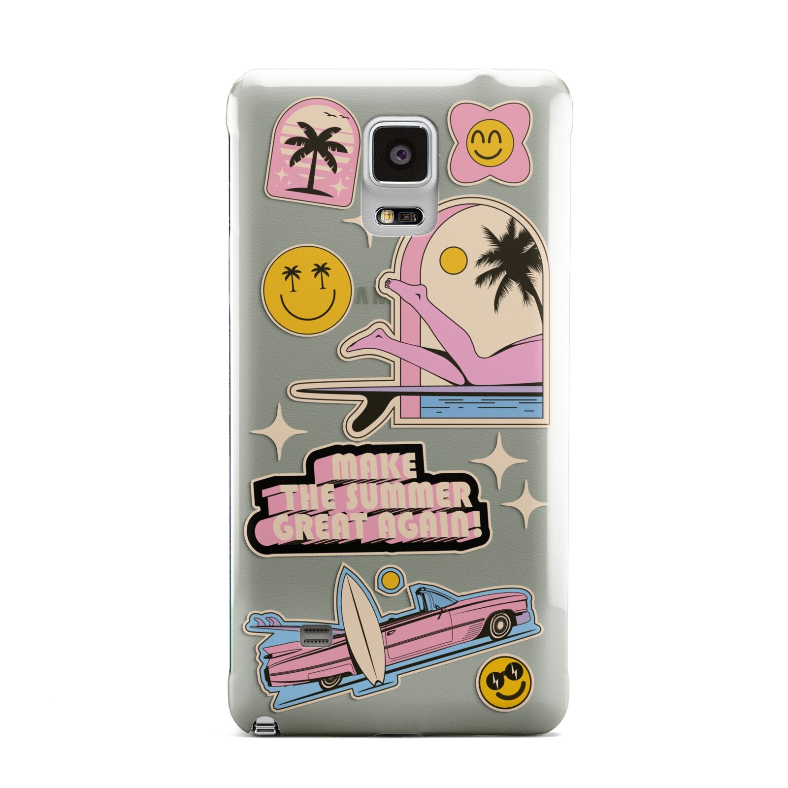 California Girl Sticker Samsung Galaxy Note 4 Case