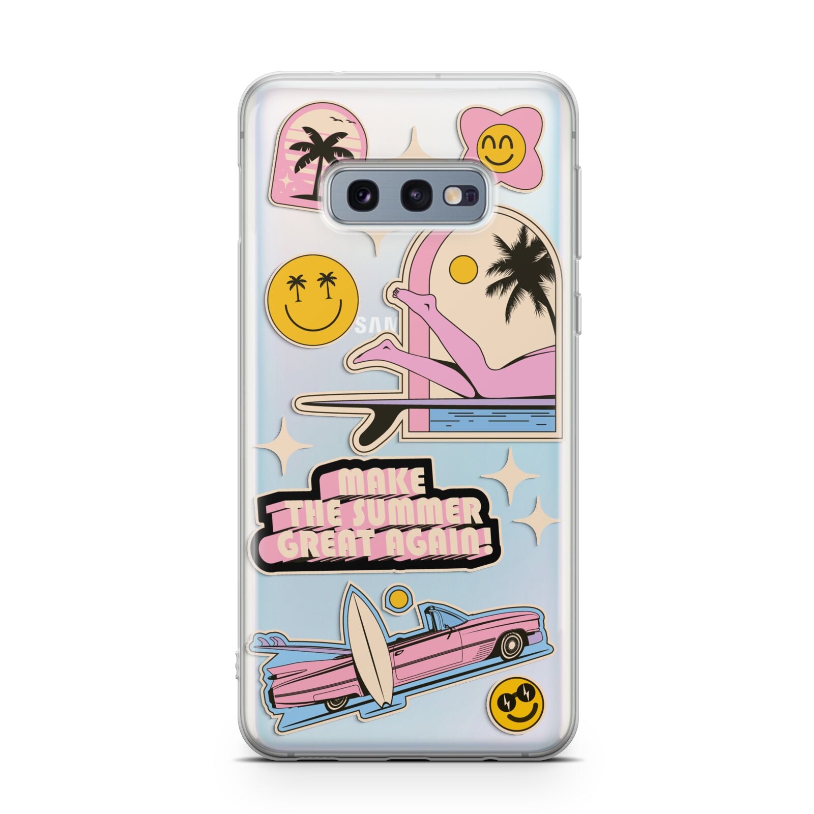 California Girl Sticker Samsung Galaxy S10E Case