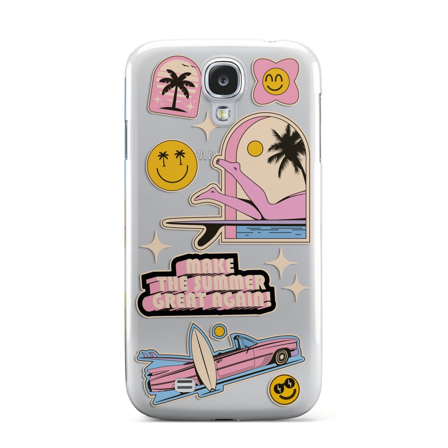 California Girl Sticker Samsung Galaxy S4 Case