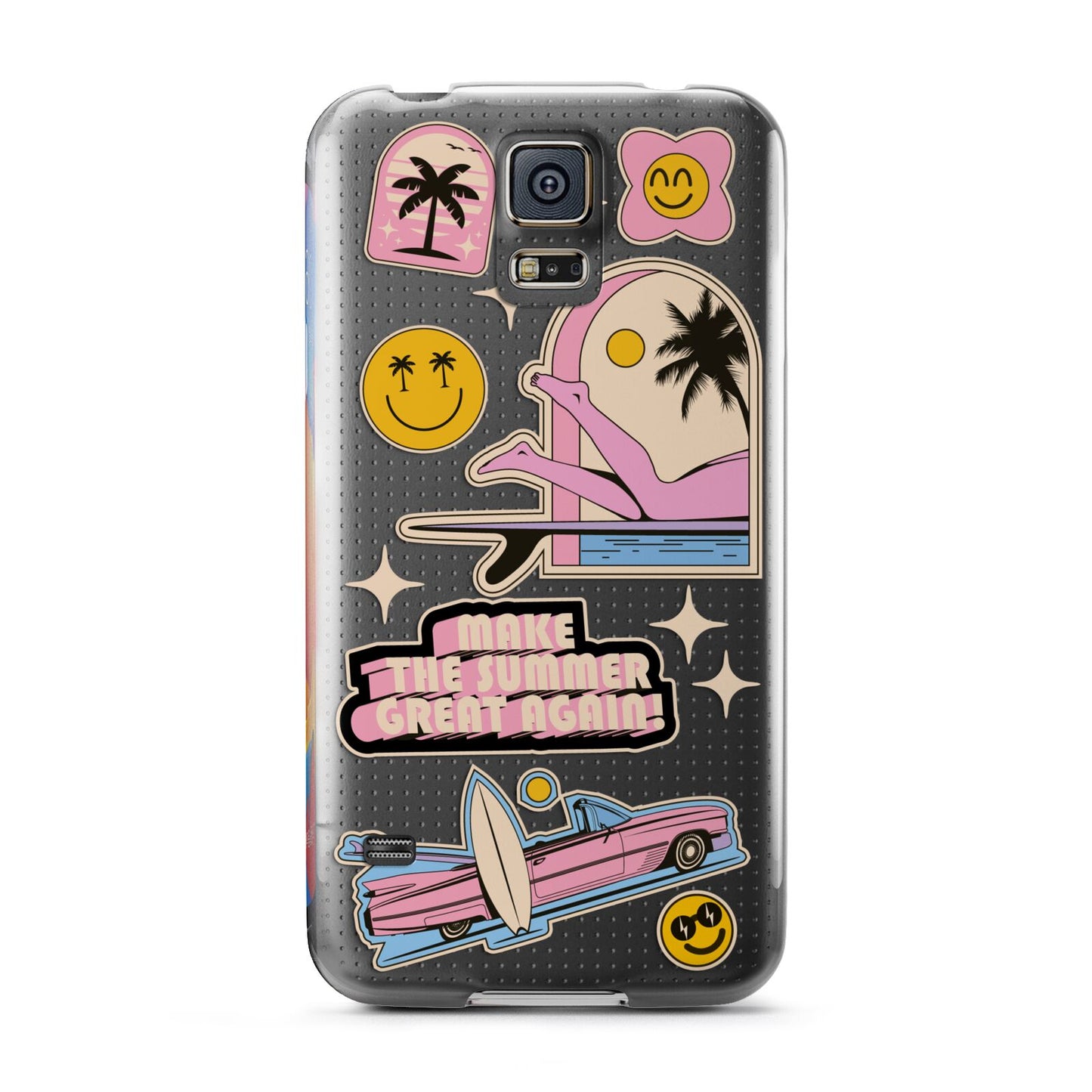 California Girl Sticker Samsung Galaxy S5 Case