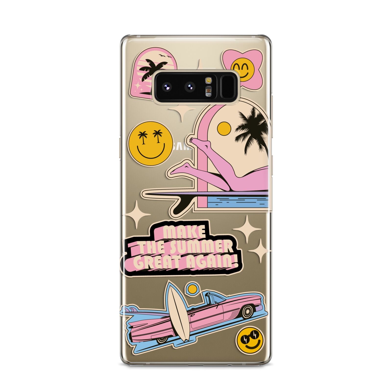 California Girl Sticker Samsung Galaxy S8 Case