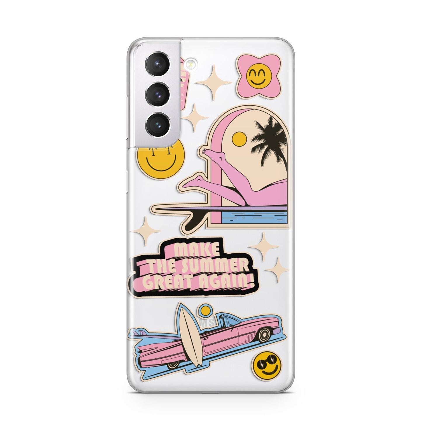 California Girl Sticker Samsung S21 Case