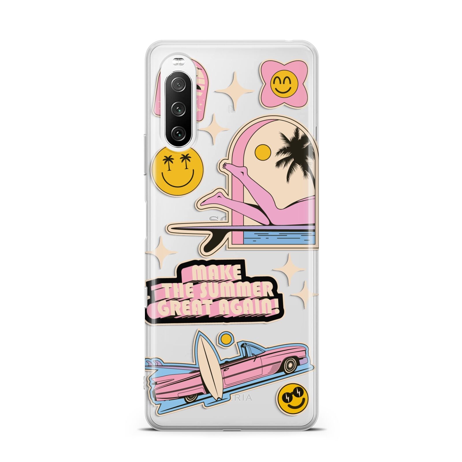 California Girl Sticker Sony Xperia 10 III Case