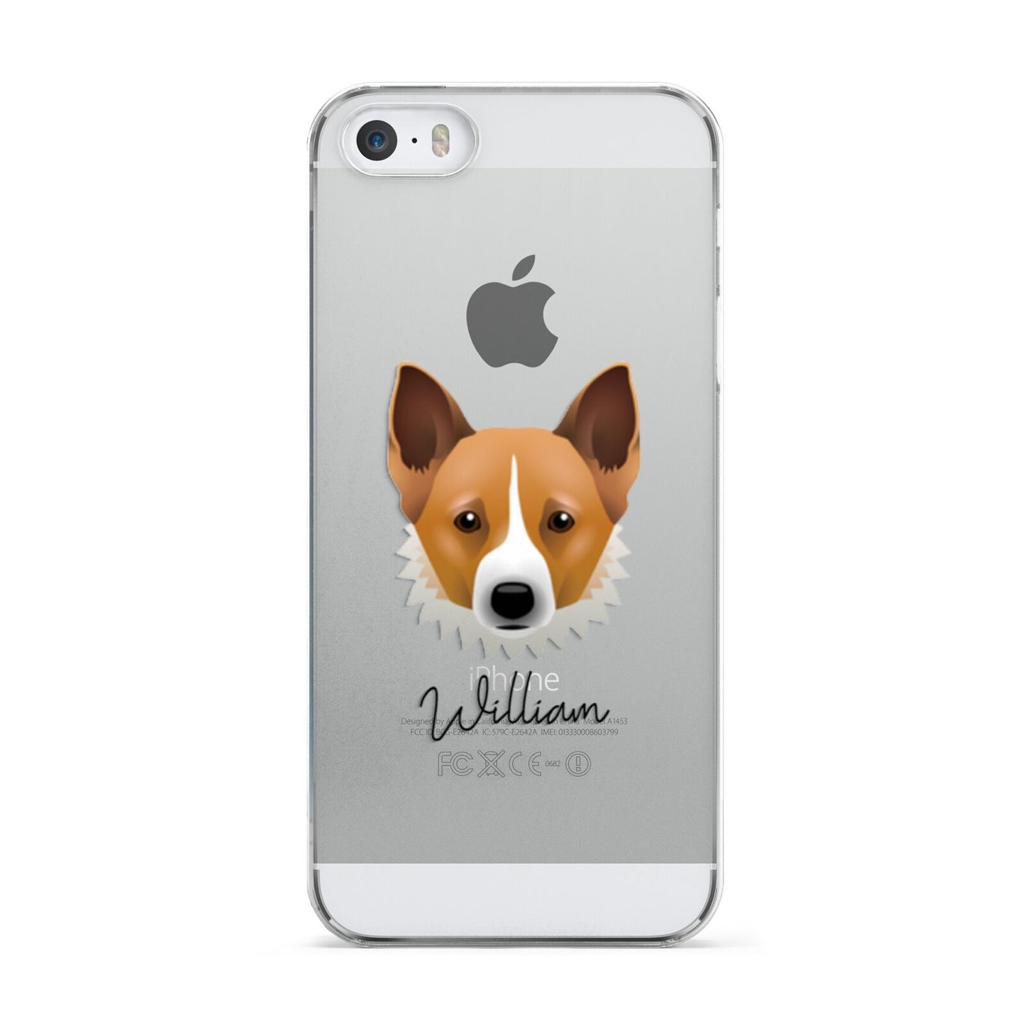 Canaan Dog Personalised Apple iPhone 5 Case