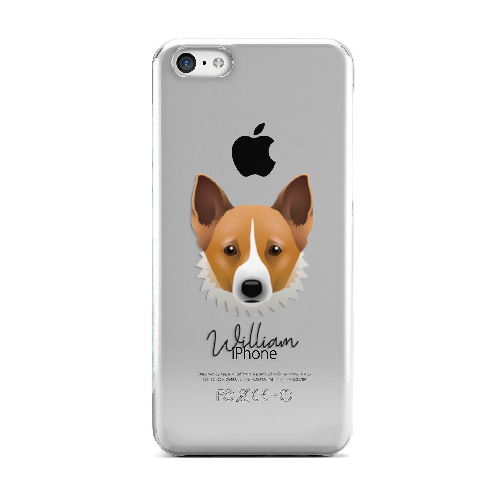 Canaan Dog Personalised Apple iPhone 5c Case