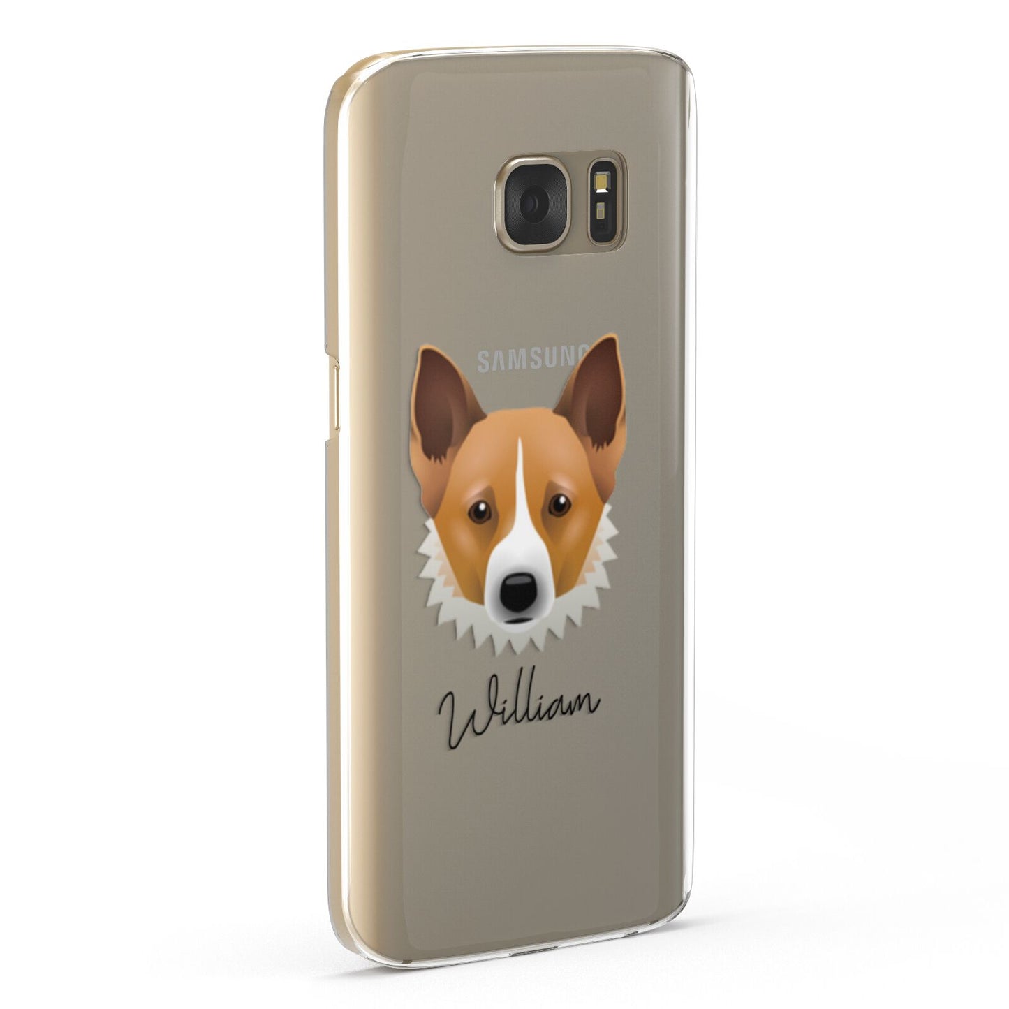 Canaan Dog Personalised Samsung Galaxy Case Fourty Five Degrees