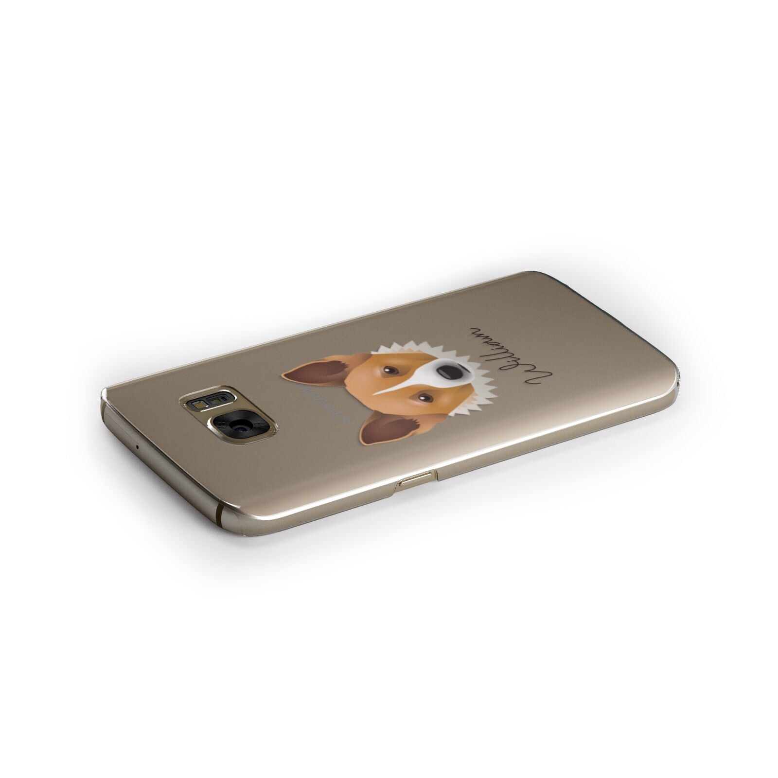 Canaan Dog Personalised Samsung Galaxy Case Side Close Up