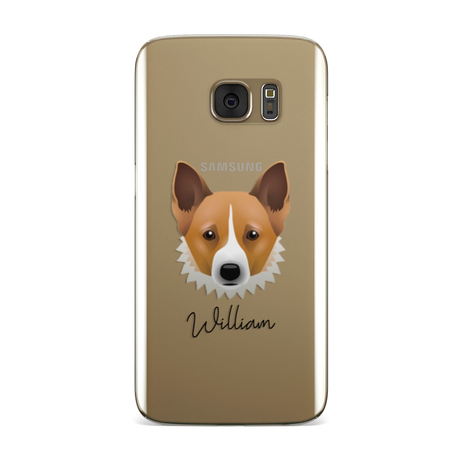 Canaan Dog Personalised Samsung Galaxy Case