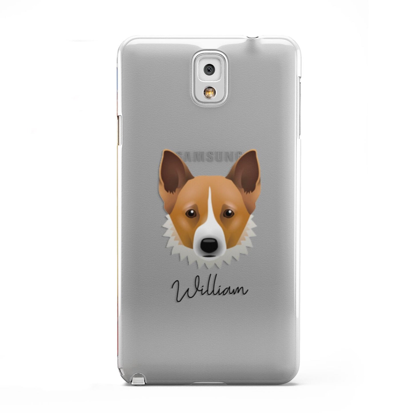 Canaan Dog Personalised Samsung Galaxy Note 3 Case