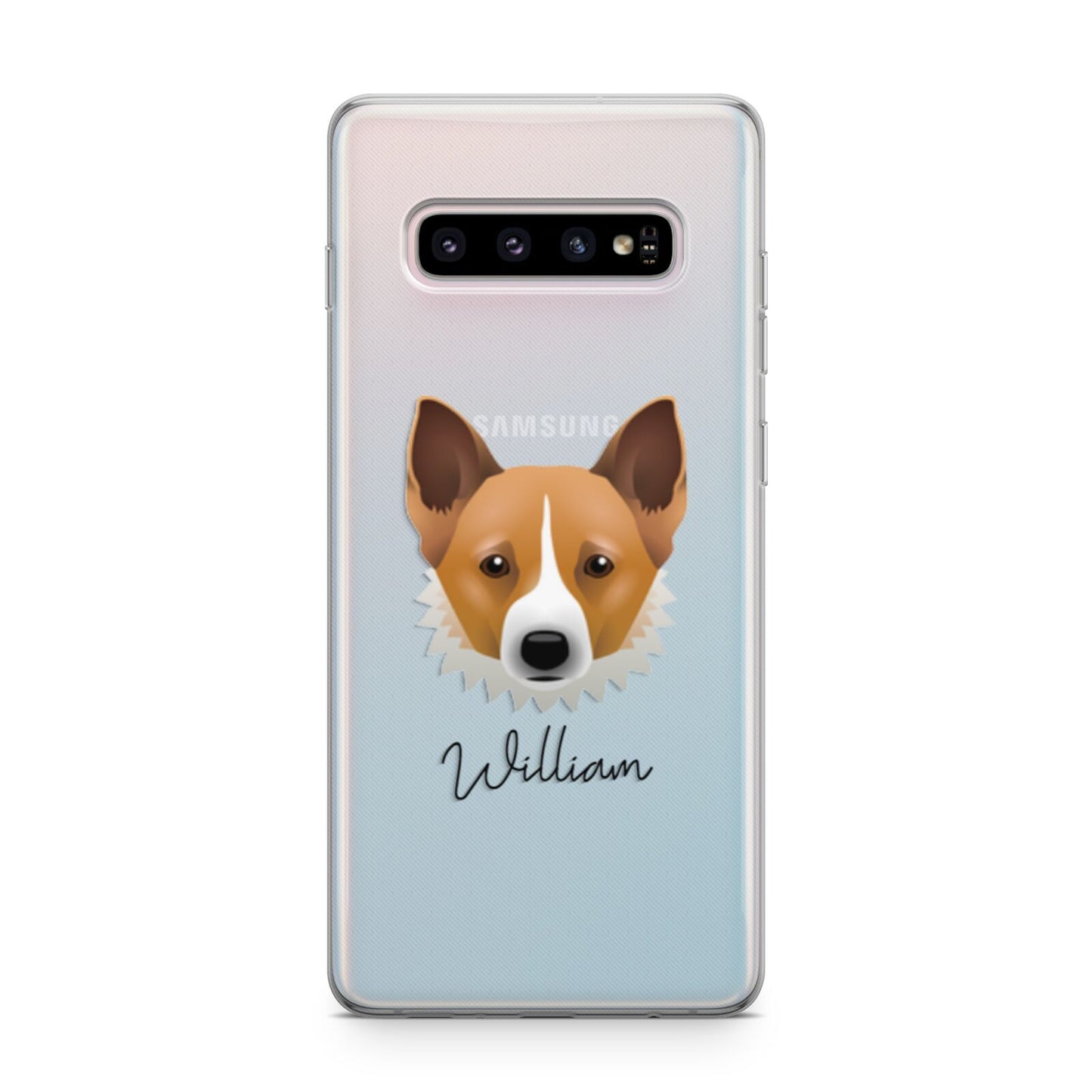 Canaan Dog Personalised Samsung Galaxy S10 Plus Case