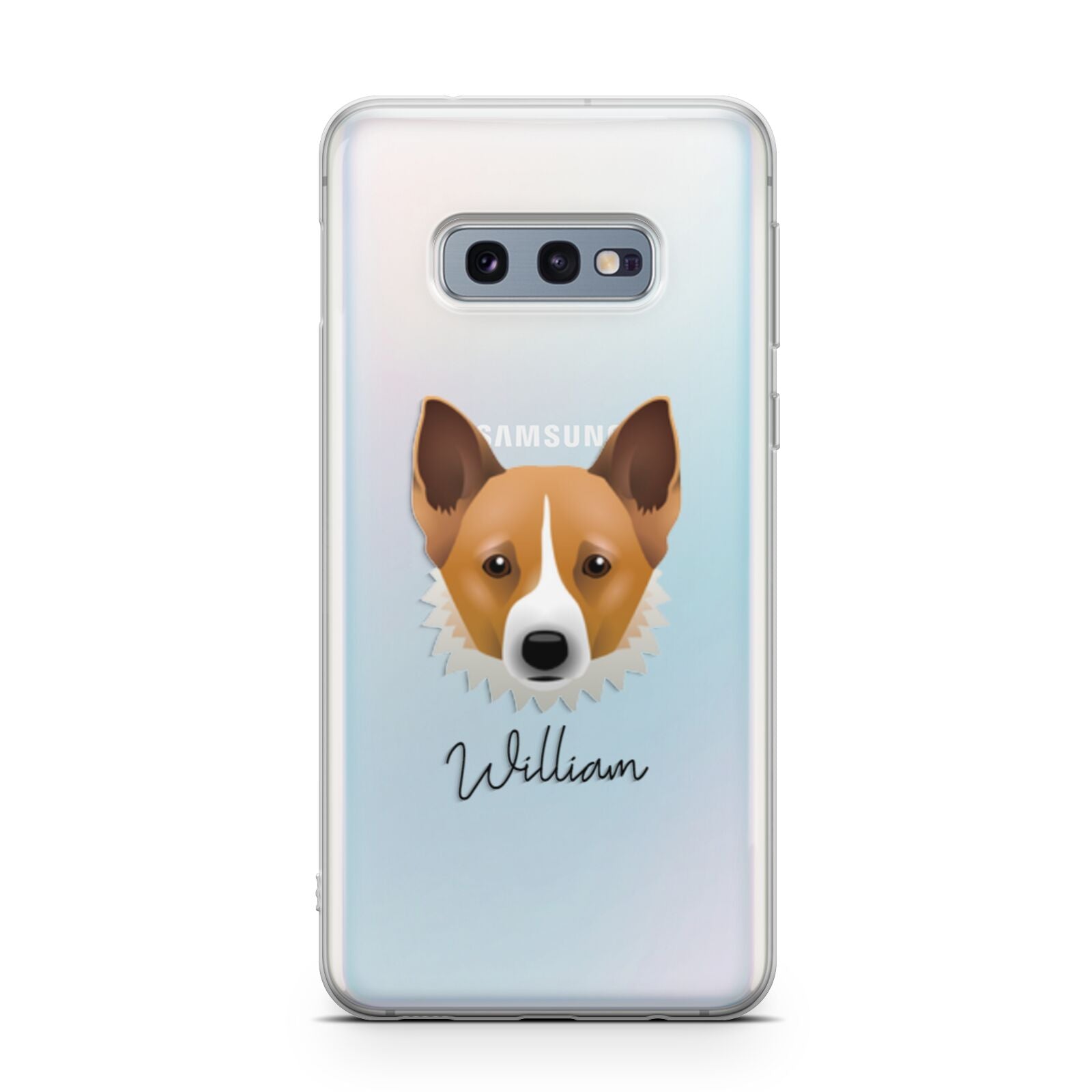 Canaan Dog Personalised Samsung Galaxy S10E Case