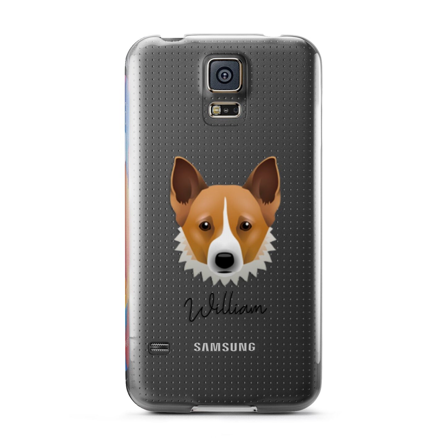 Canaan Dog Personalised Samsung Galaxy S5 Case