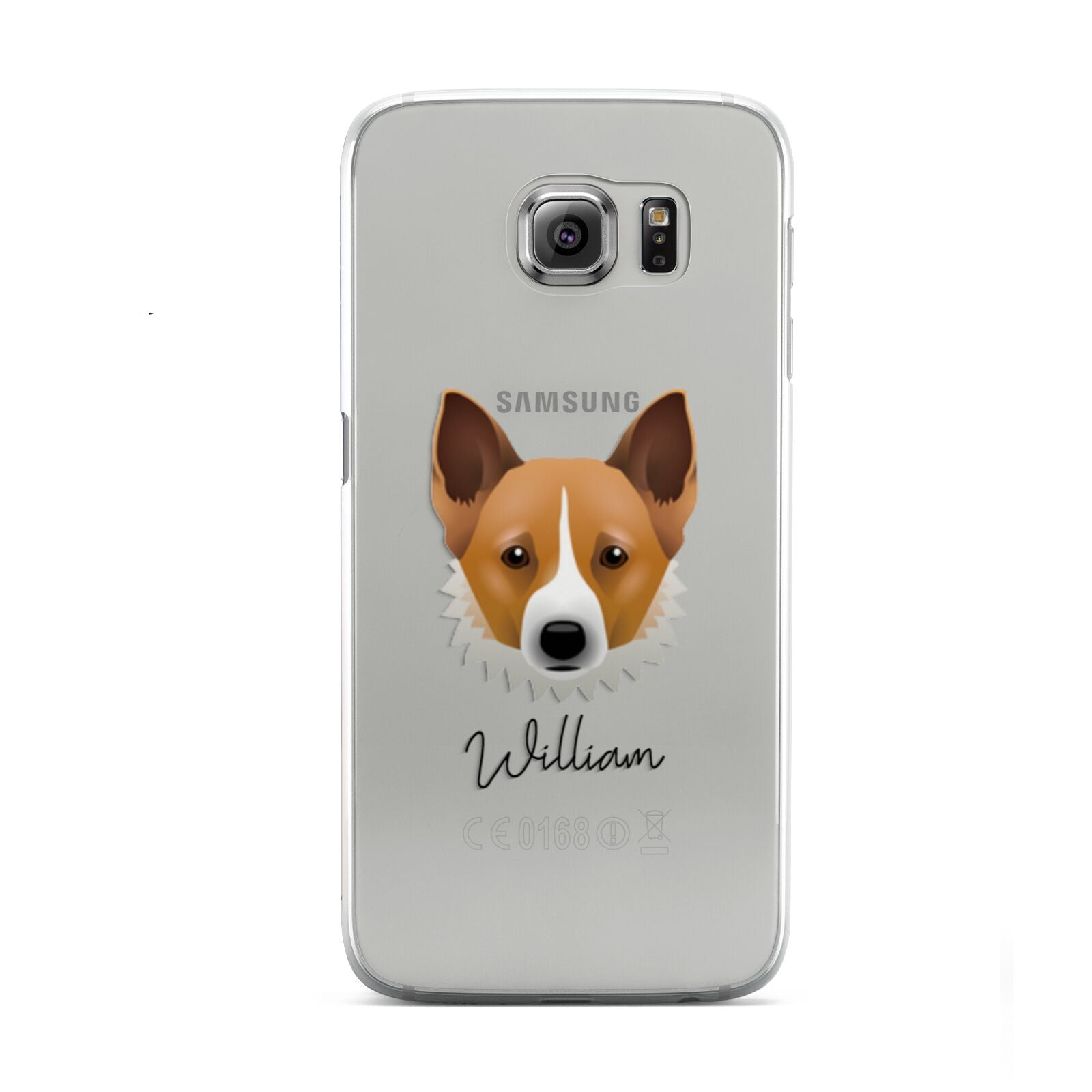 Canaan Dog Personalised Samsung Galaxy S6 Case