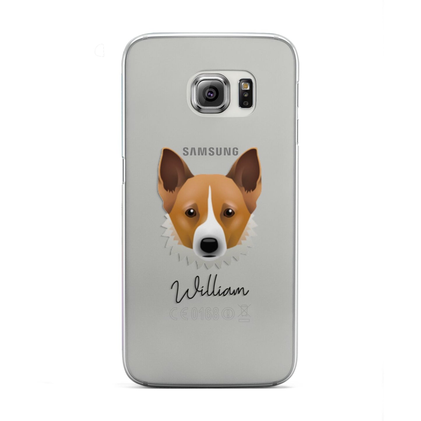 Canaan Dog Personalised Samsung Galaxy S6 Edge Case