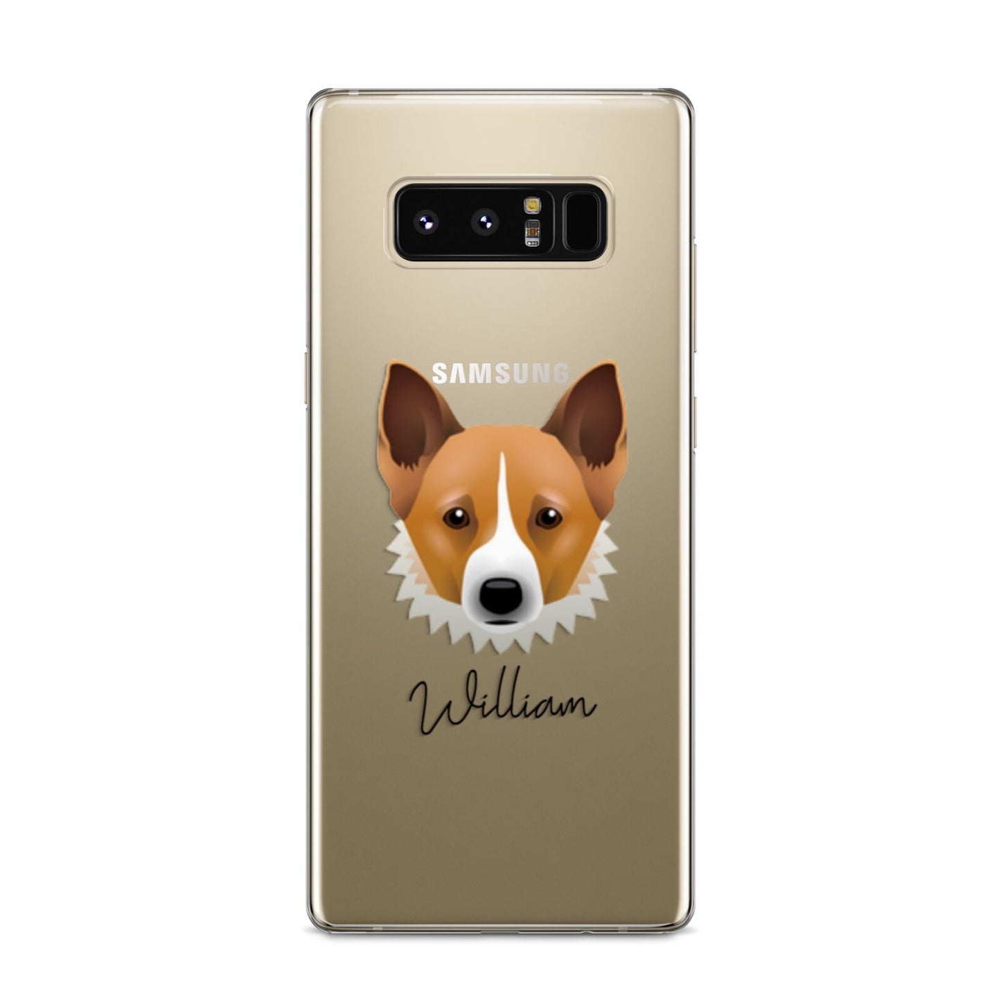 Canaan Dog Personalised Samsung Galaxy S8 Case