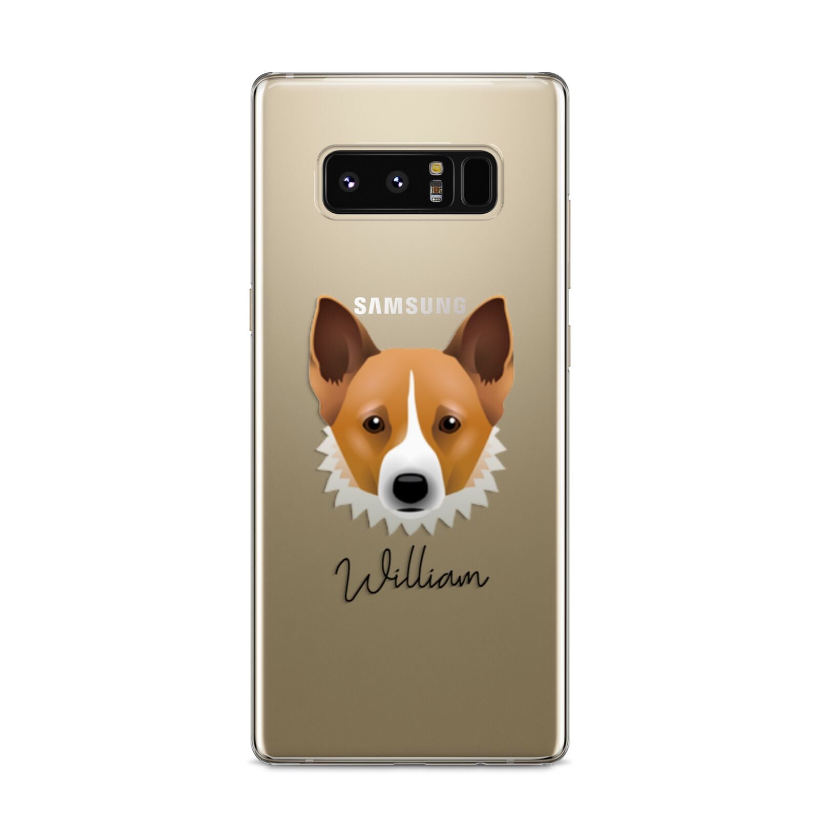 Canaan Dog Personalised Samsung Galaxy S8 Case