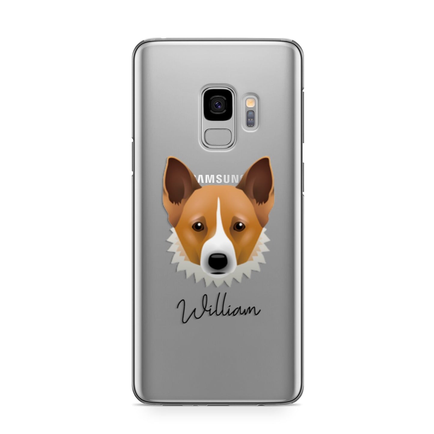 Canaan Dog Personalised Samsung Galaxy S9 Case