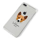 Canaan Dog Personalised iPhone 8 Plus Bumper Case on Silver iPhone Alternative Image