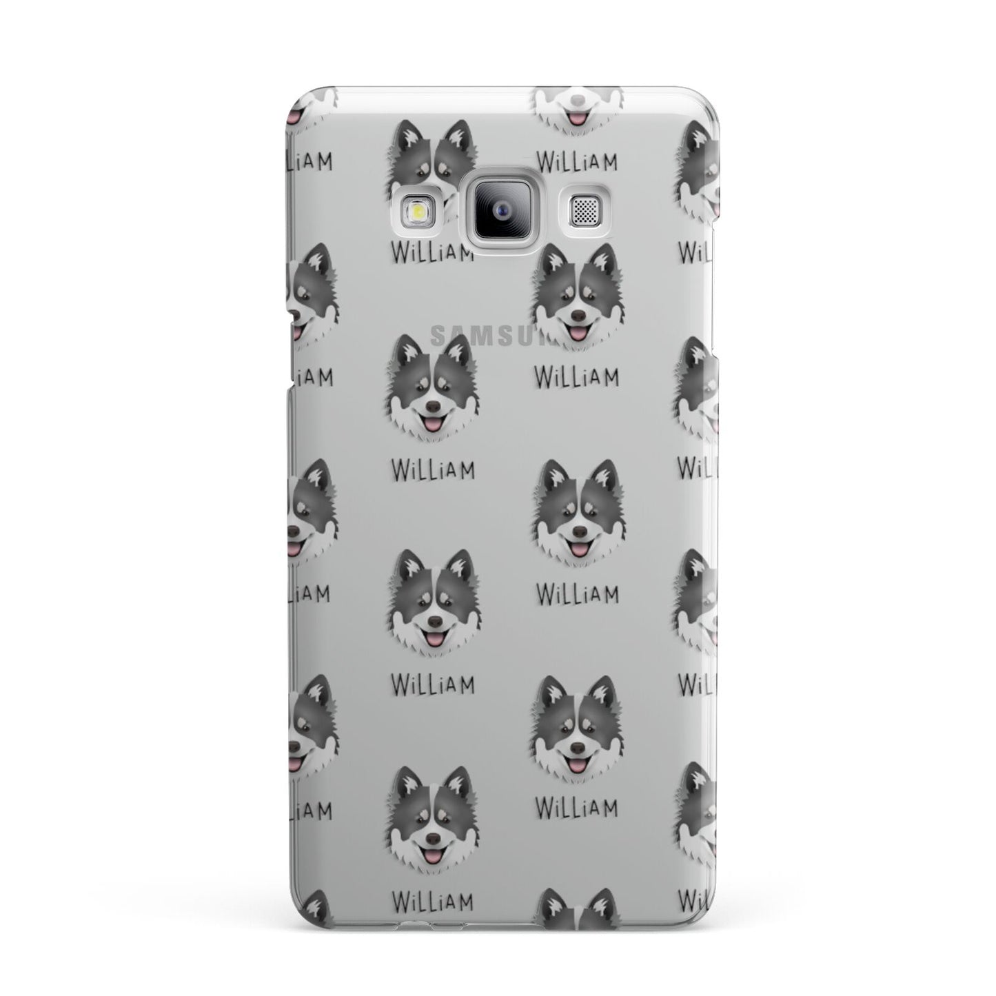 Canadian Eskimo Dog Icon with Name Samsung Galaxy A7 2015 Case