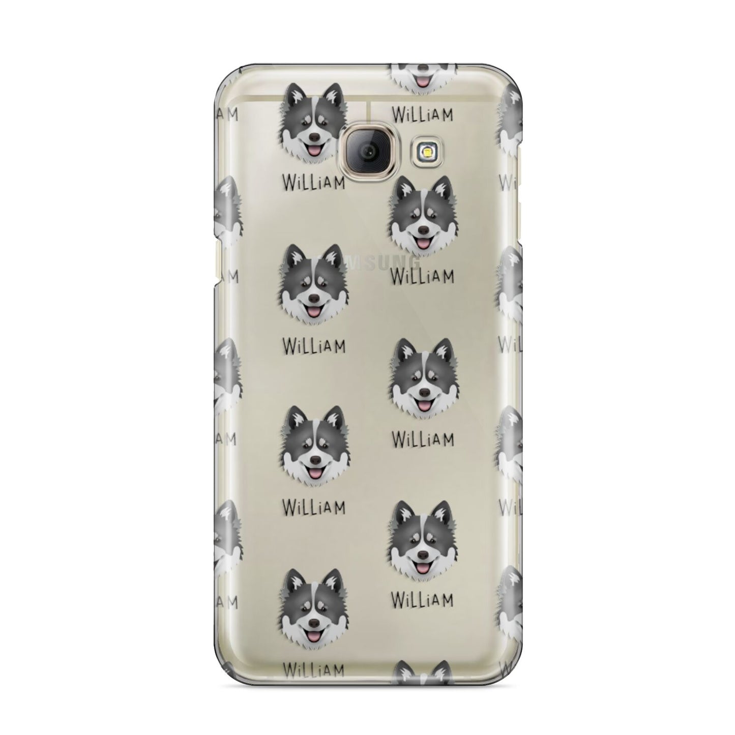 Canadian Eskimo Dog Icon with Name Samsung Galaxy A8 2016 Case