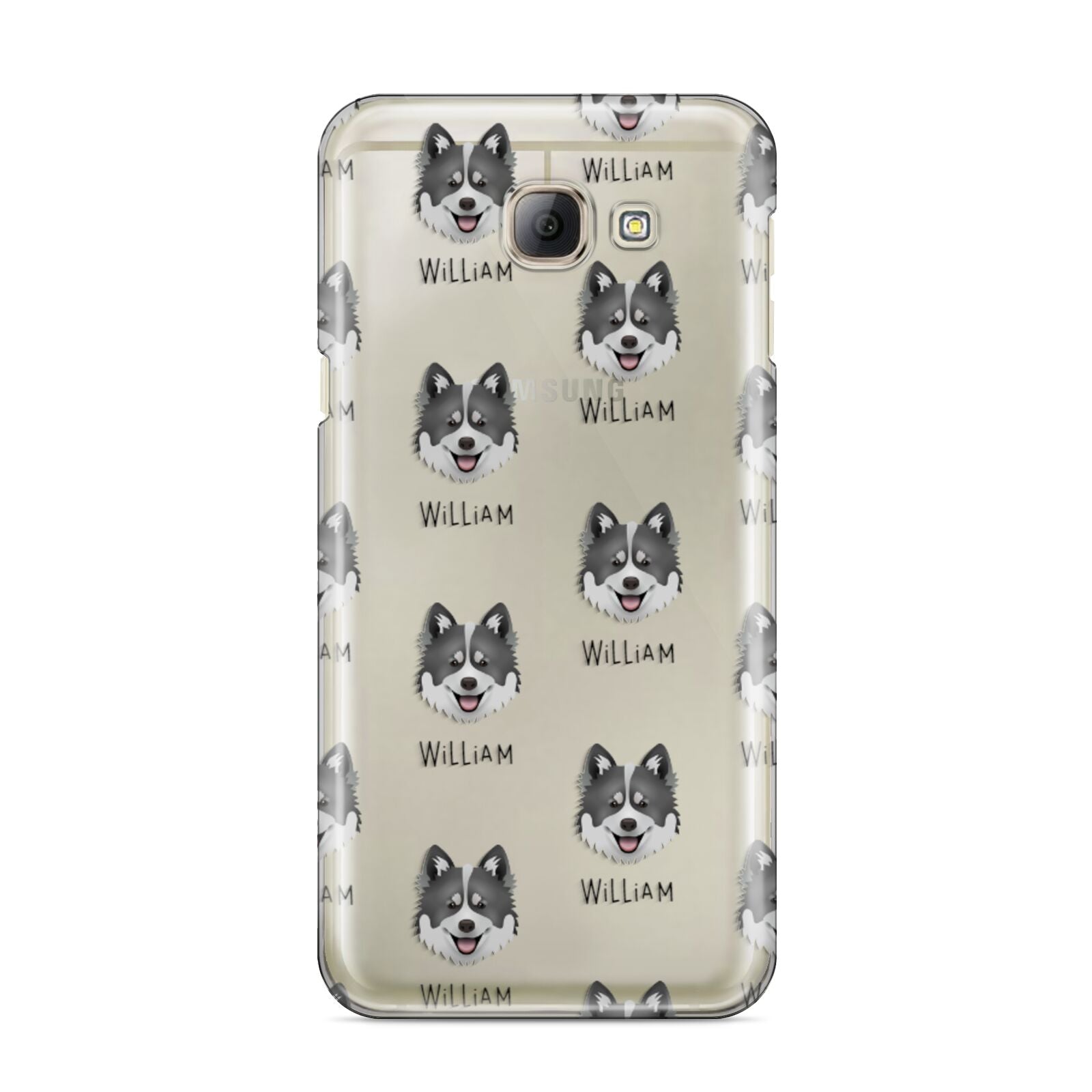 Canadian Eskimo Dog Icon with Name Samsung Galaxy A8 2016 Case