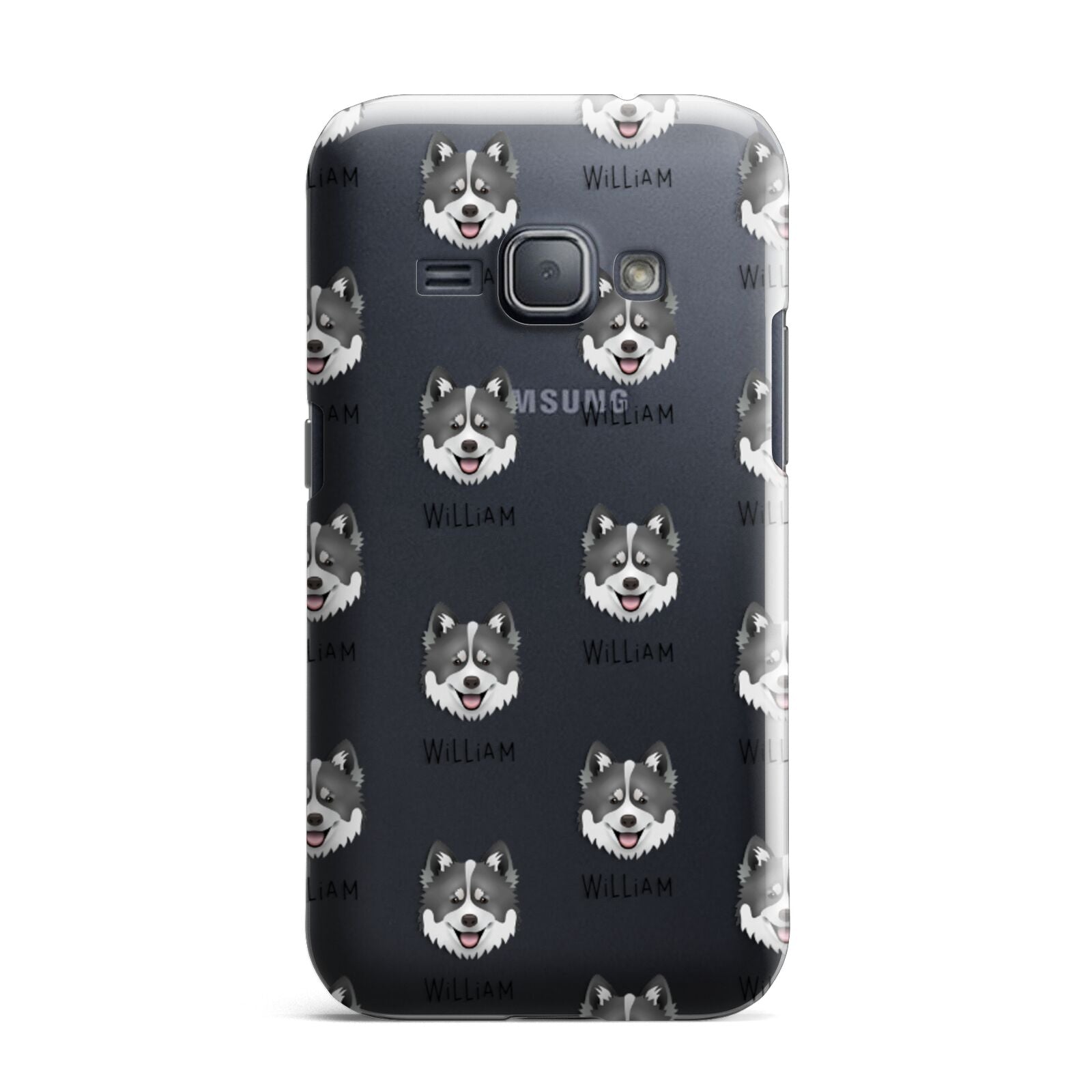 Canadian Eskimo Dog Icon with Name Samsung Galaxy J1 2016 Case