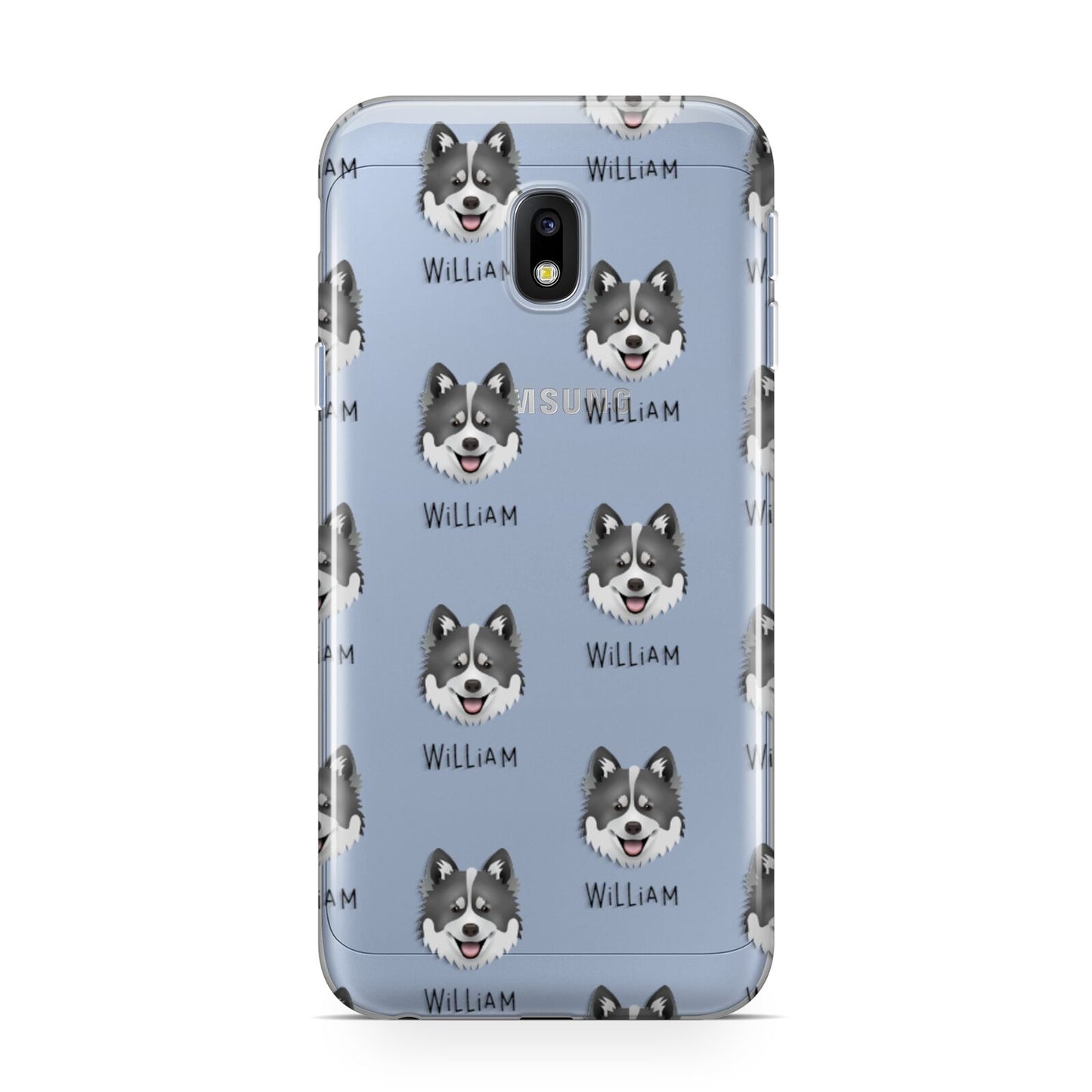 Canadian Eskimo Dog Icon with Name Samsung Galaxy J3 2017 Case