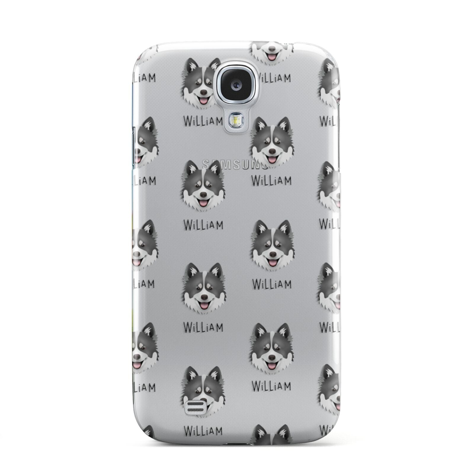 Canadian Eskimo Dog Icon with Name Samsung Galaxy S4 Case